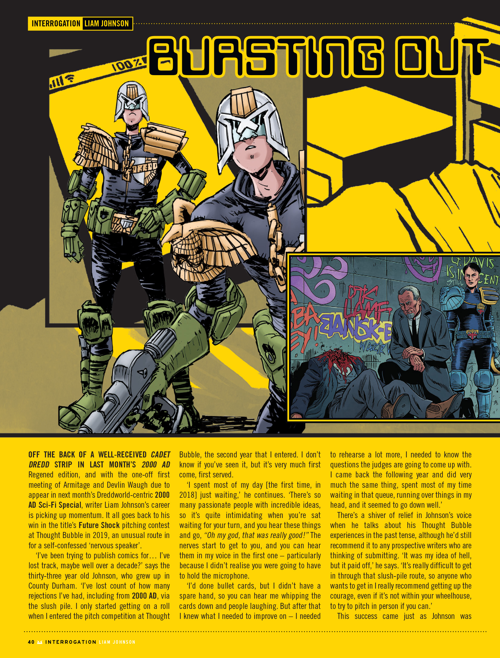 Judge Dredd Megazine (2003-) issue 433 - Page 40