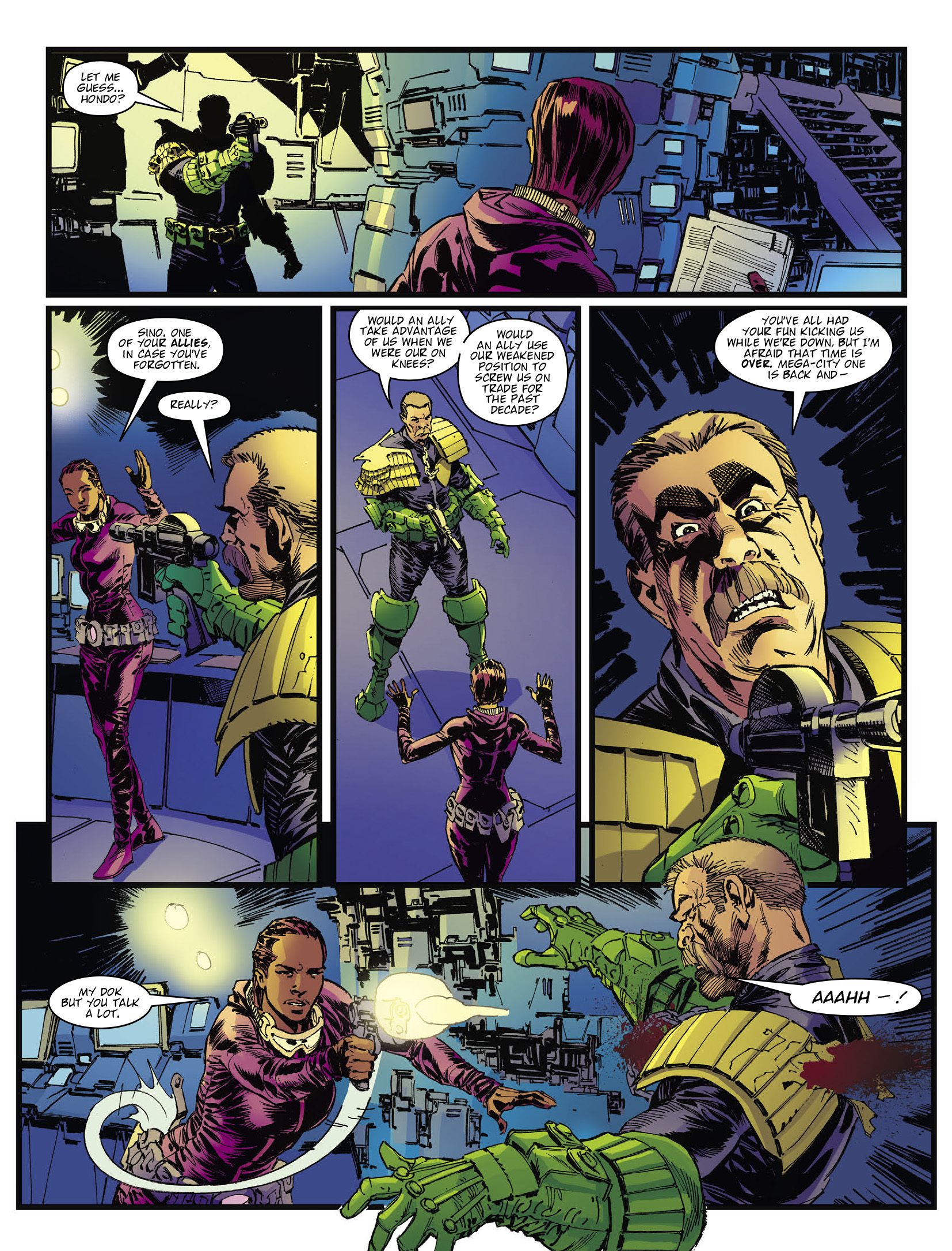 Judge Dredd Megazine (2003-) issue 434 - Page 9