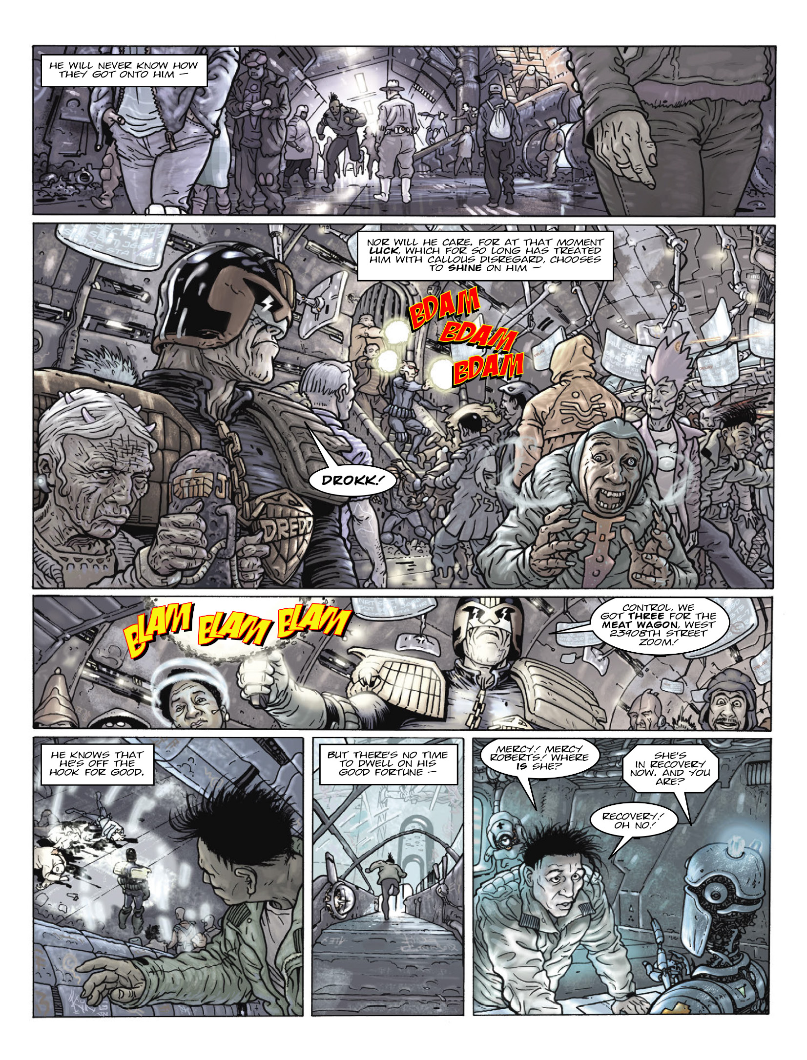 Judge Dredd Megazine (2003-) issue 439 - Page 102