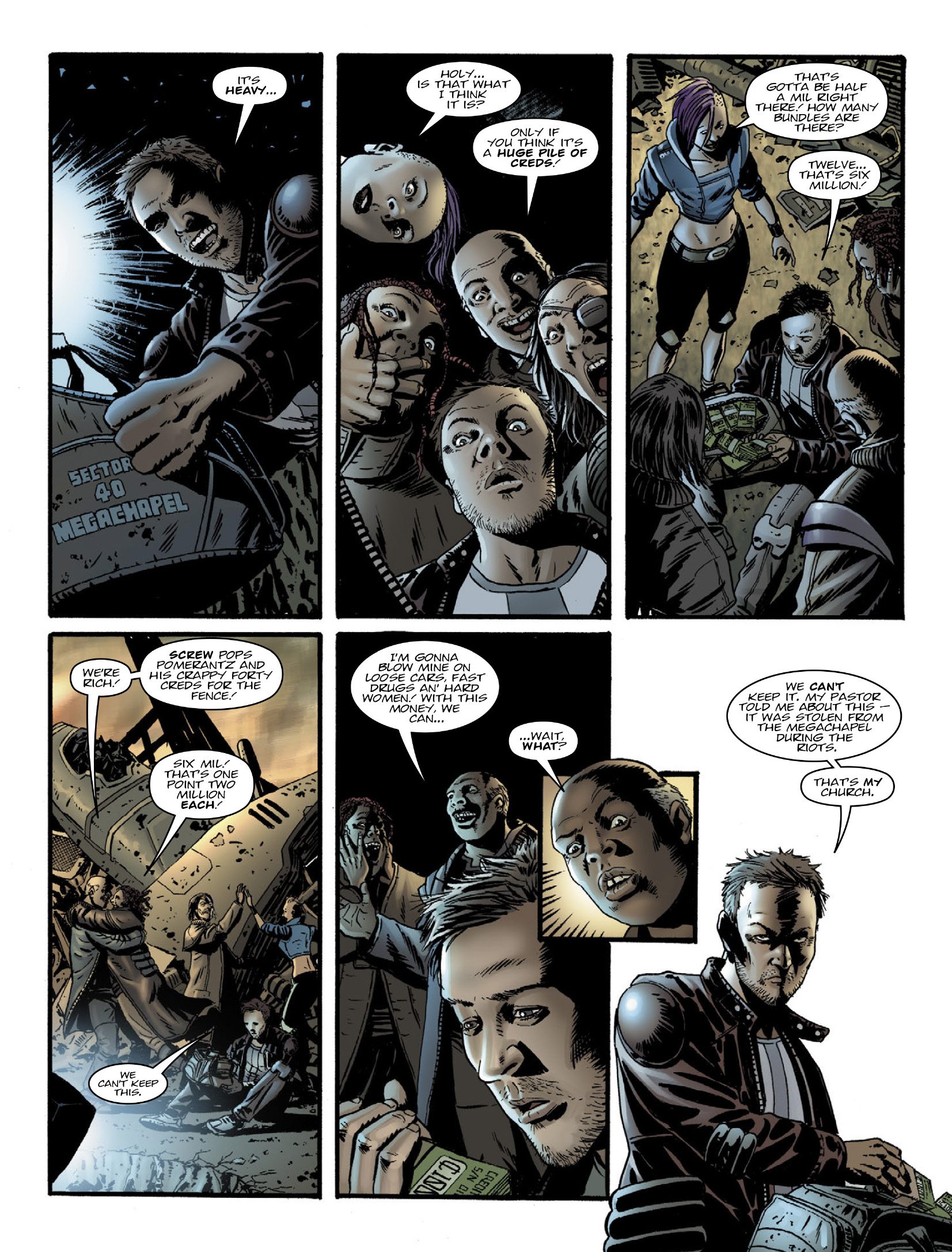 Judge Dredd Megazine (2003-) issue 439 - Page 121