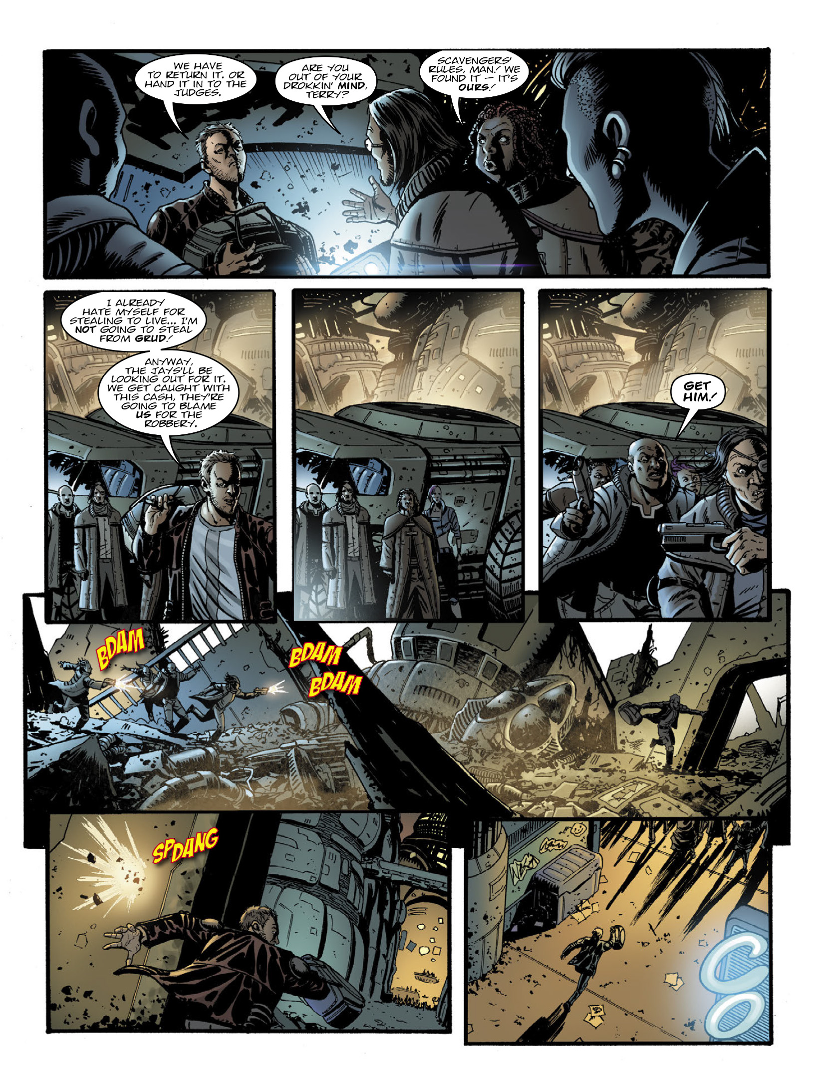 Judge Dredd Megazine (2003-) issue 439 - Page 122