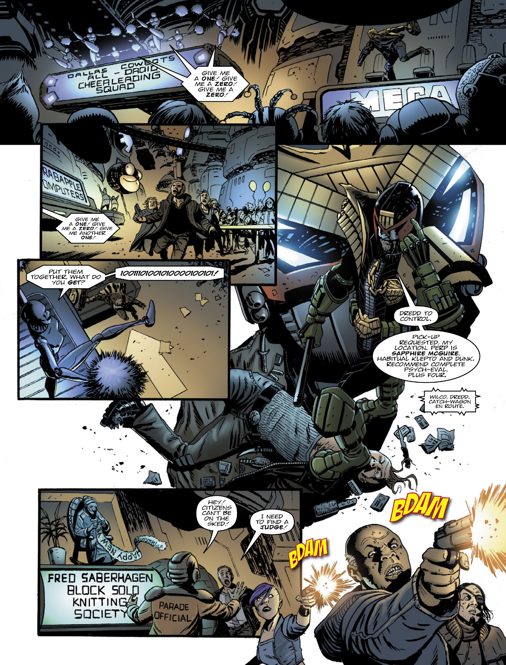 Judge Dredd Megazine (2003-) issue 439 - Page 124