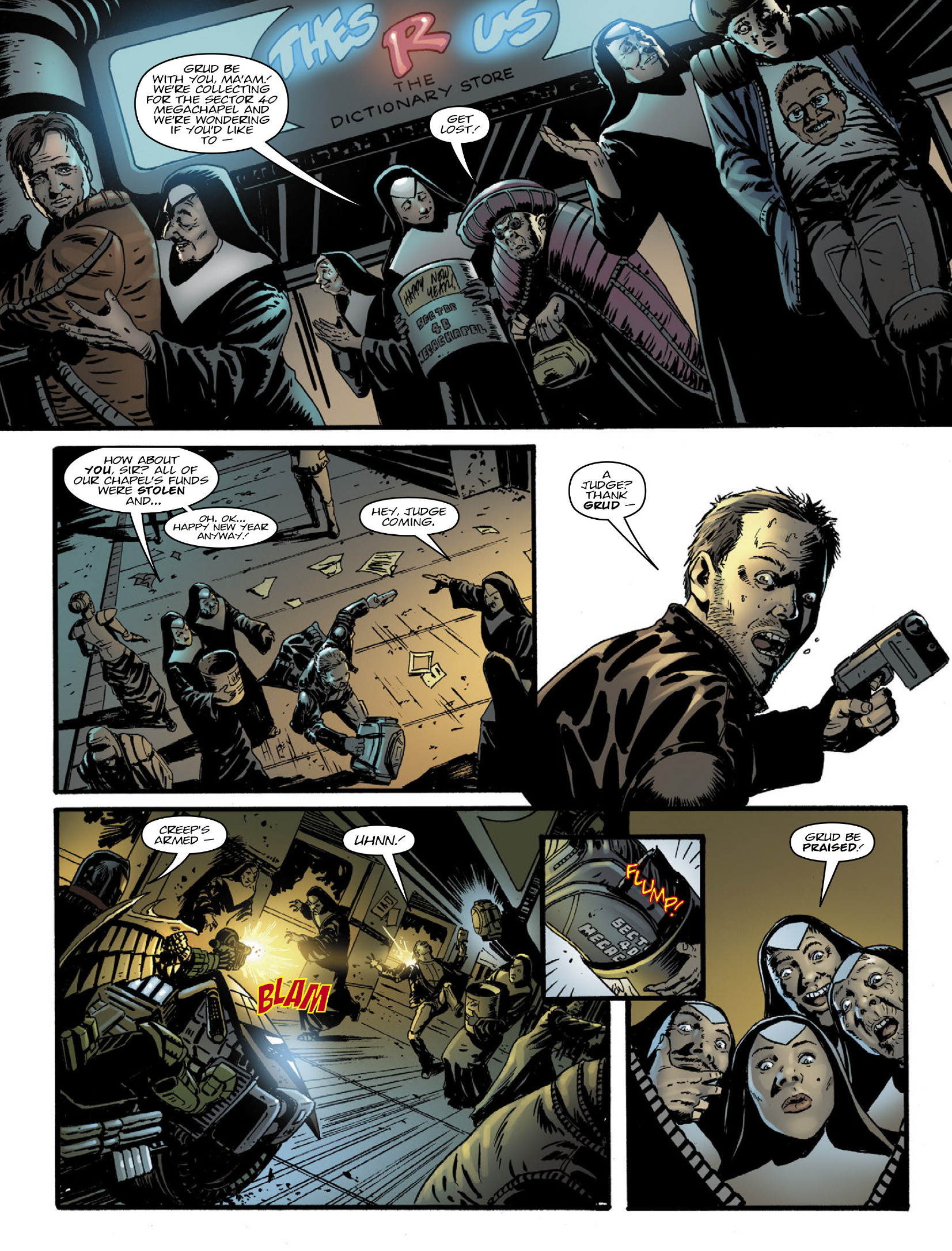 Judge Dredd Megazine (2003-) issue 439 - Page 129