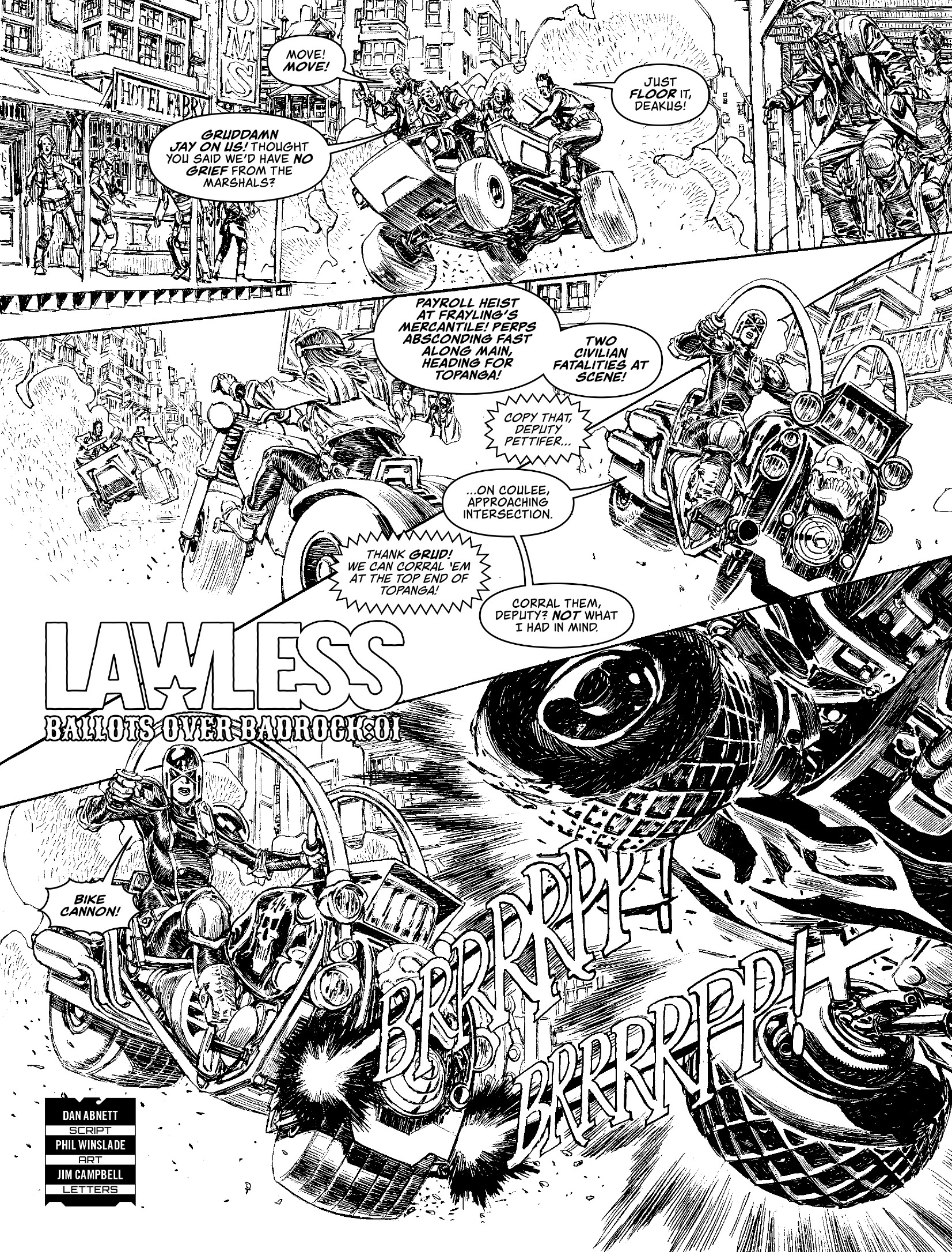 Judge Dredd Megazine (2003-) issue 439 - Page 45