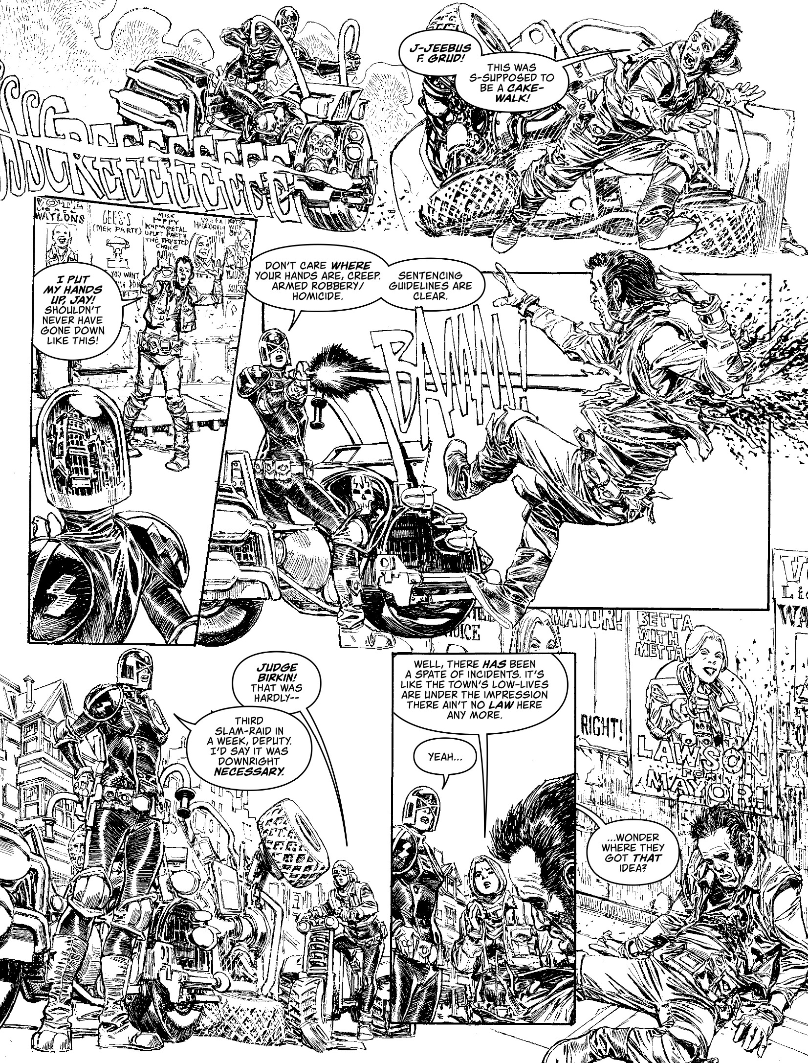 Judge Dredd Megazine (2003-) issue 439 - Page 46