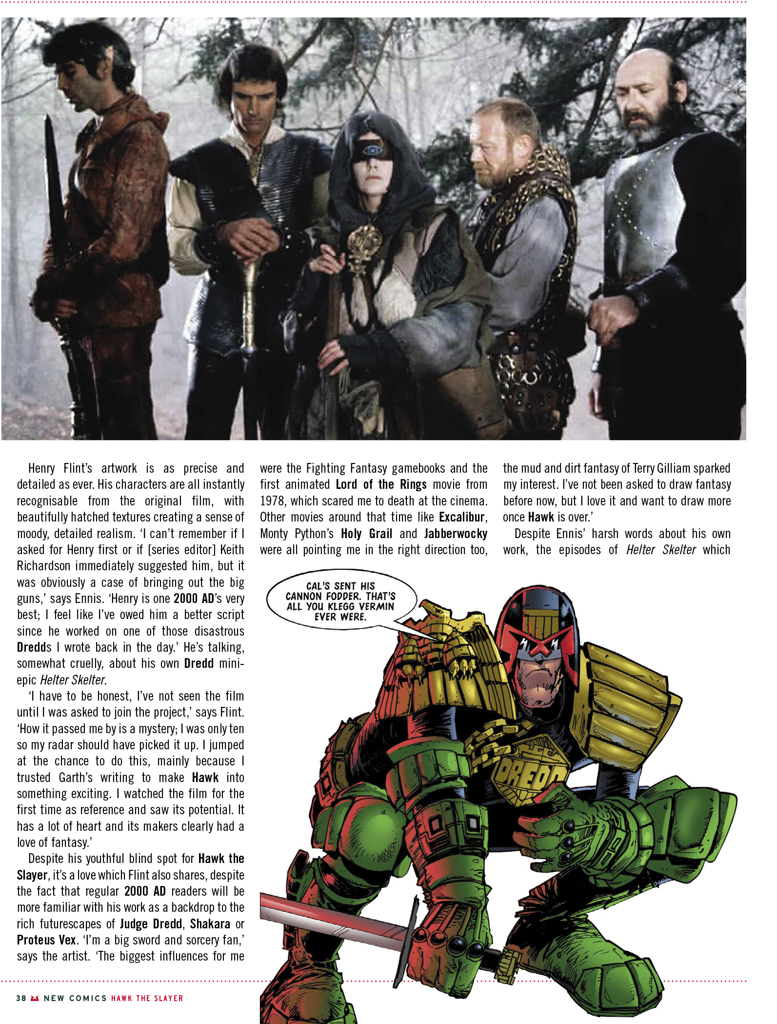 Judge Dredd Megazine (2003-) issue 440 - Page 38