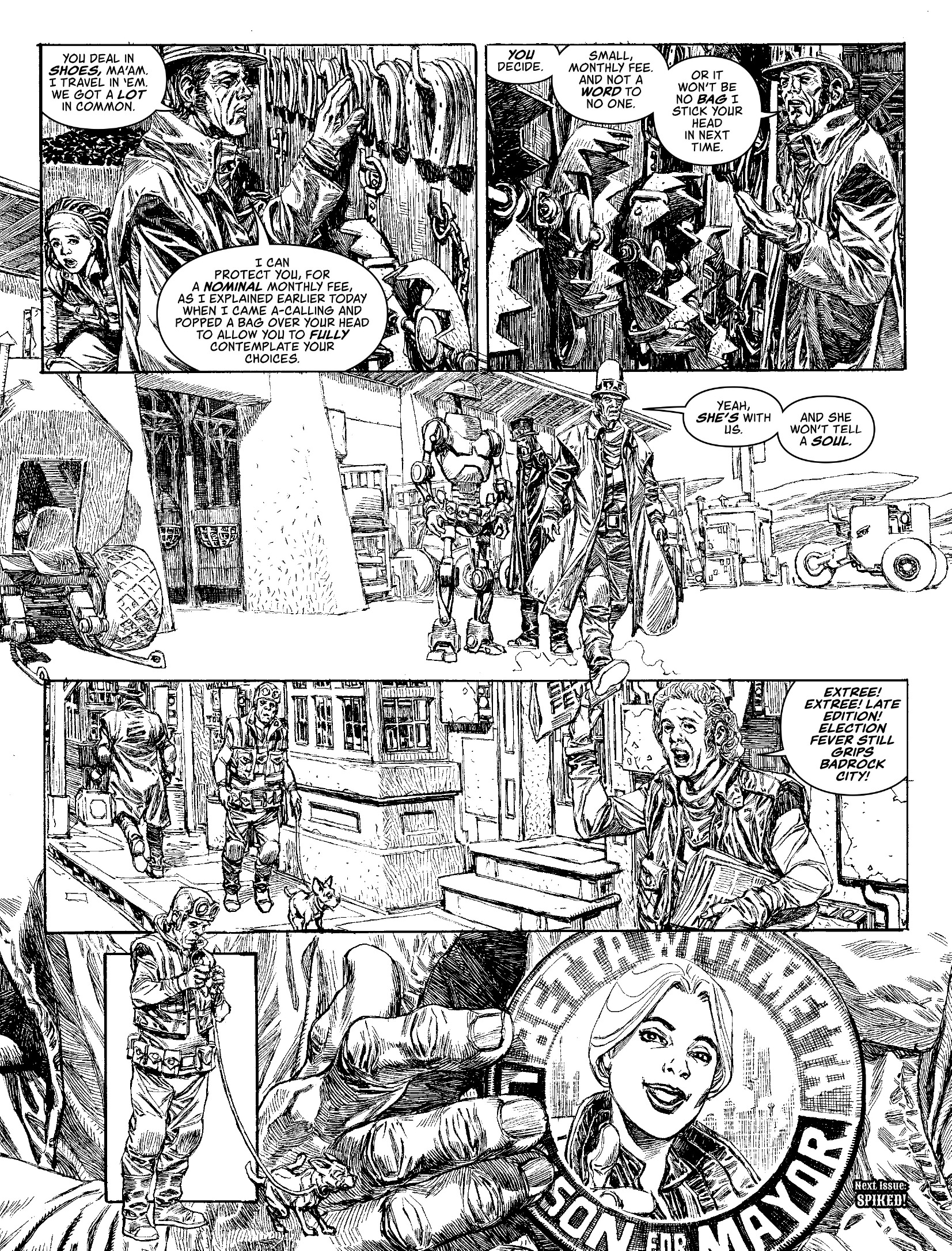 Judge Dredd Megazine (2003-) issue 440 - Page 54