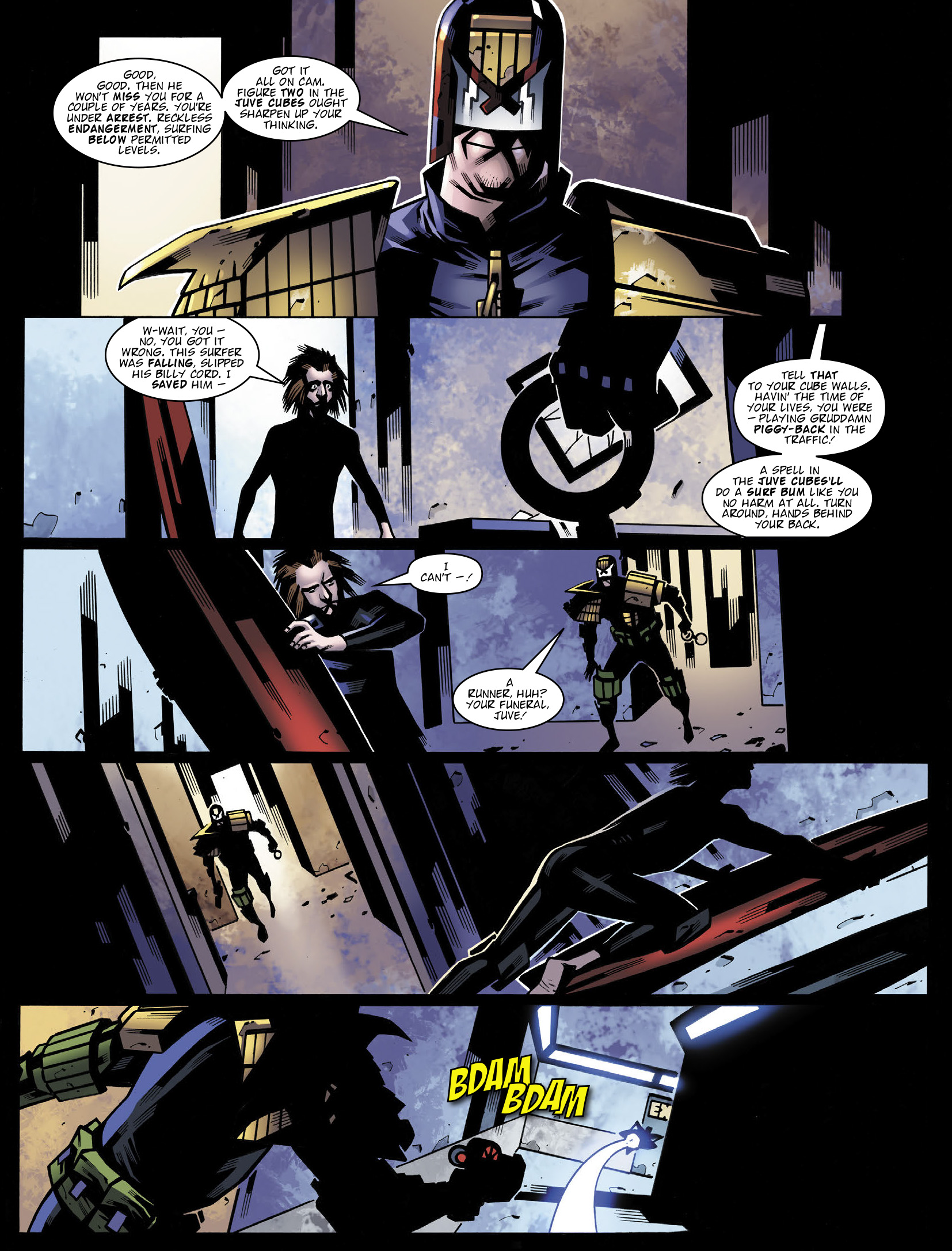 Judge Dredd Megazine (2003-) issue 441 - Page 57