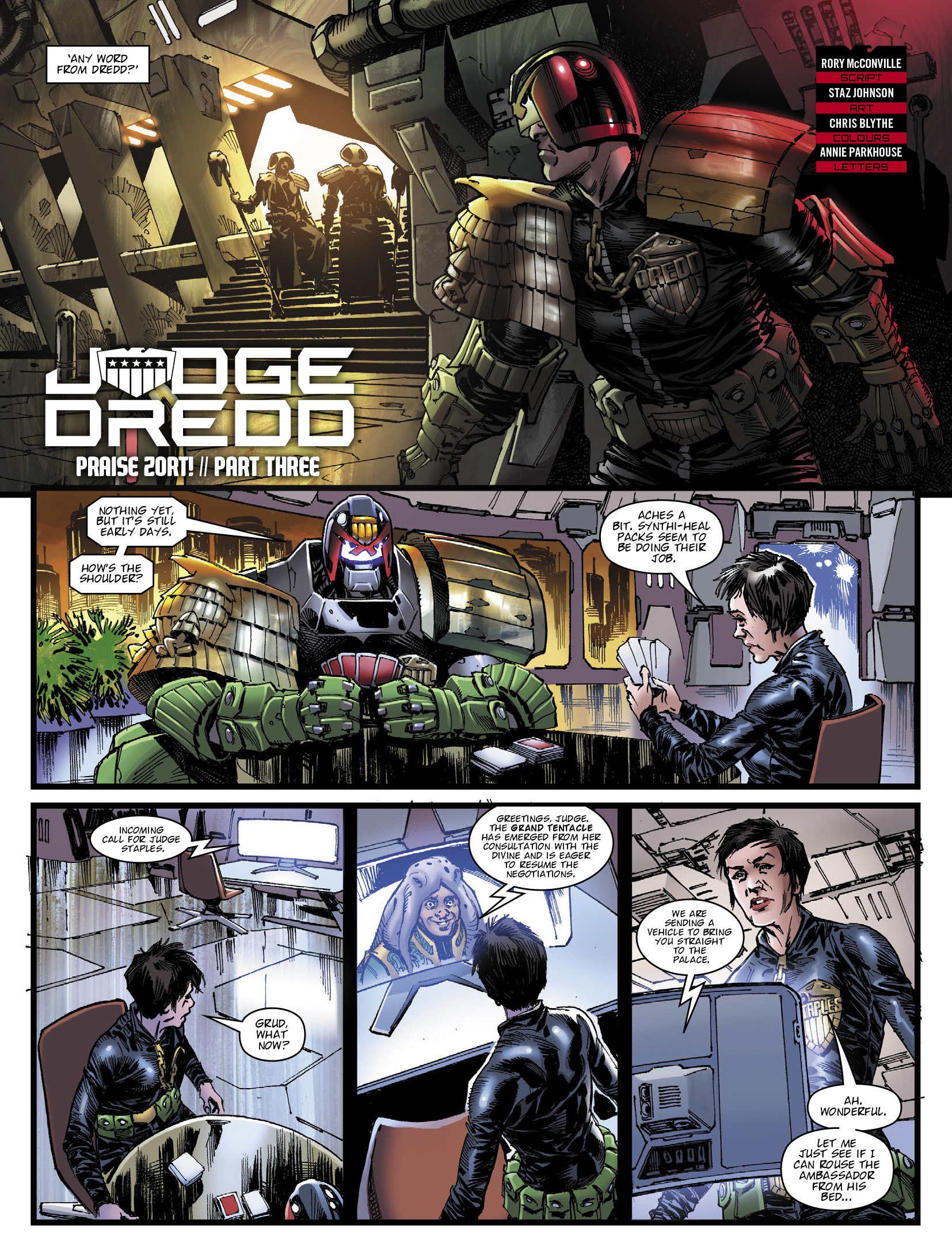 Judge Dredd Megazine (2003-) issue 442 - Page 5