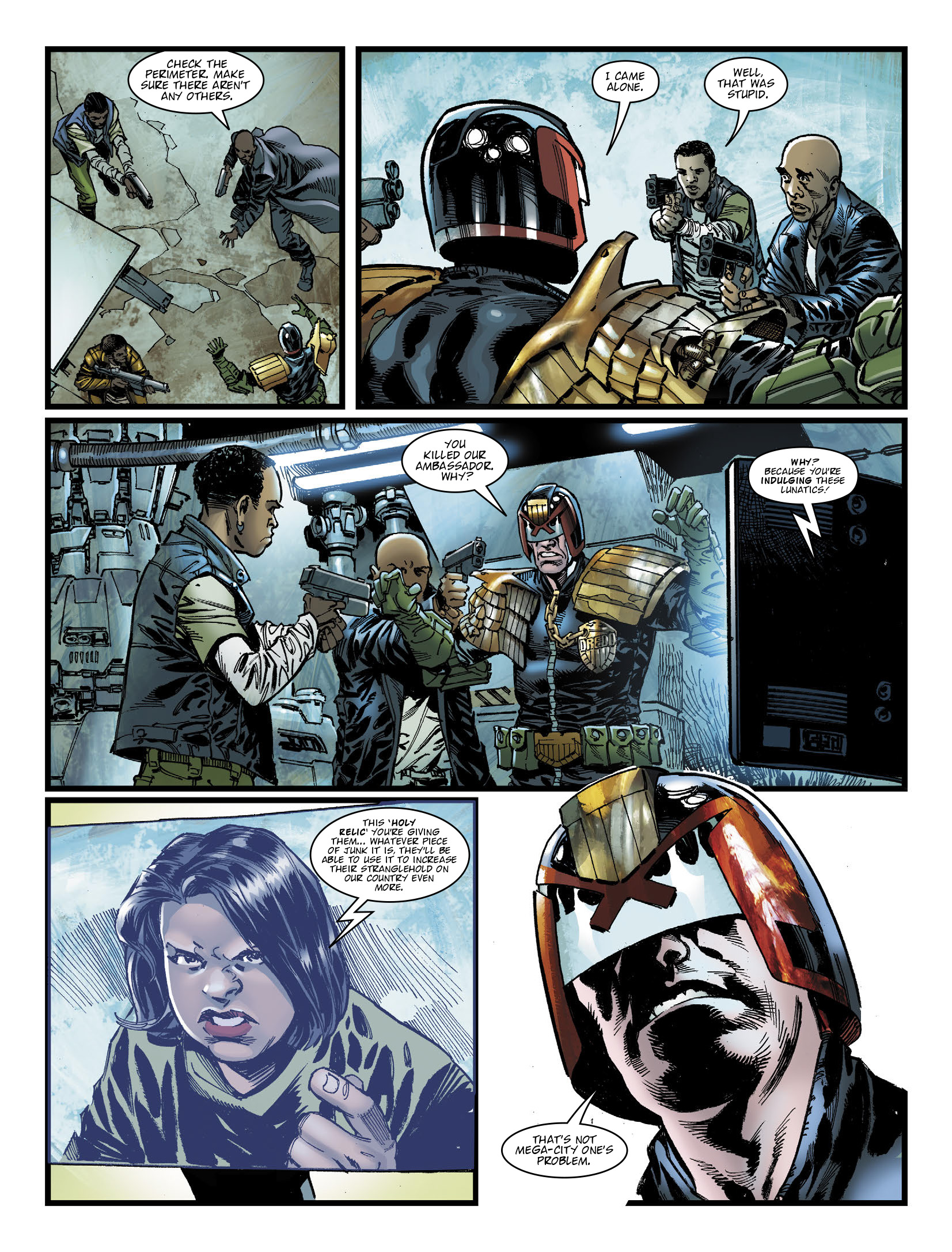 Judge Dredd Megazine (2003-) issue 442 - Page 9