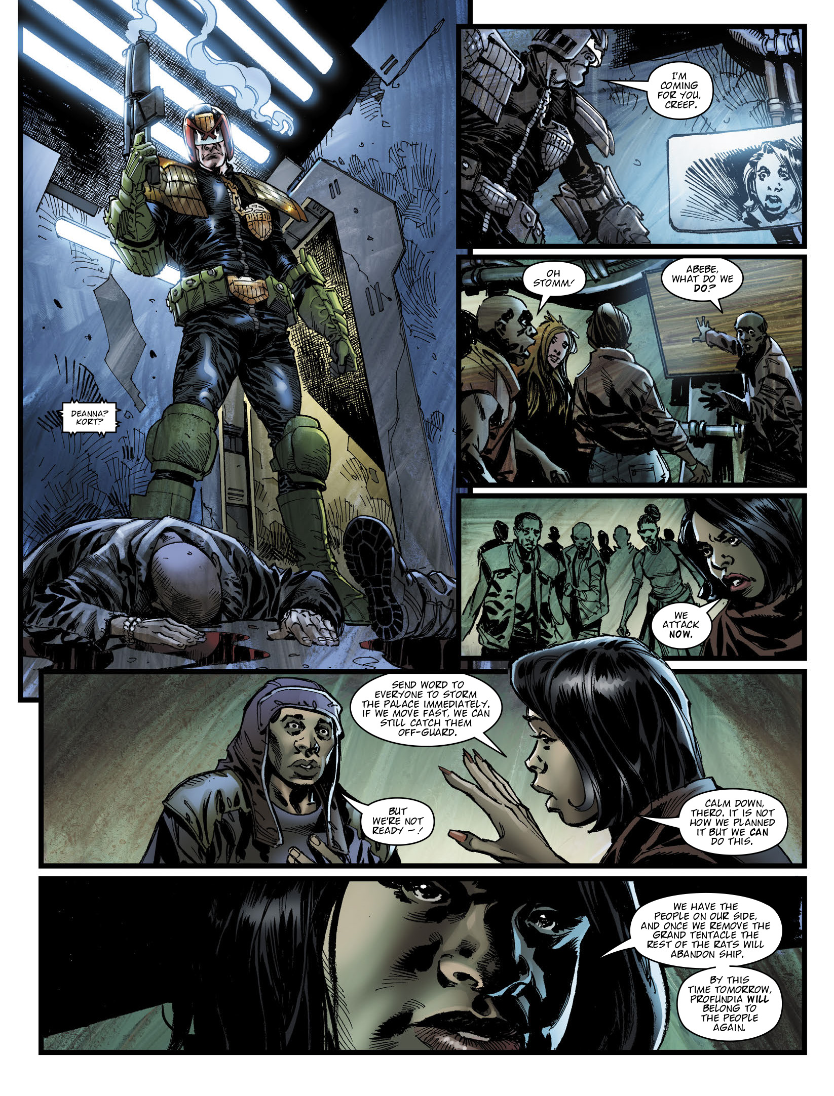 Judge Dredd Megazine (2003-) issue 442 - Page 12