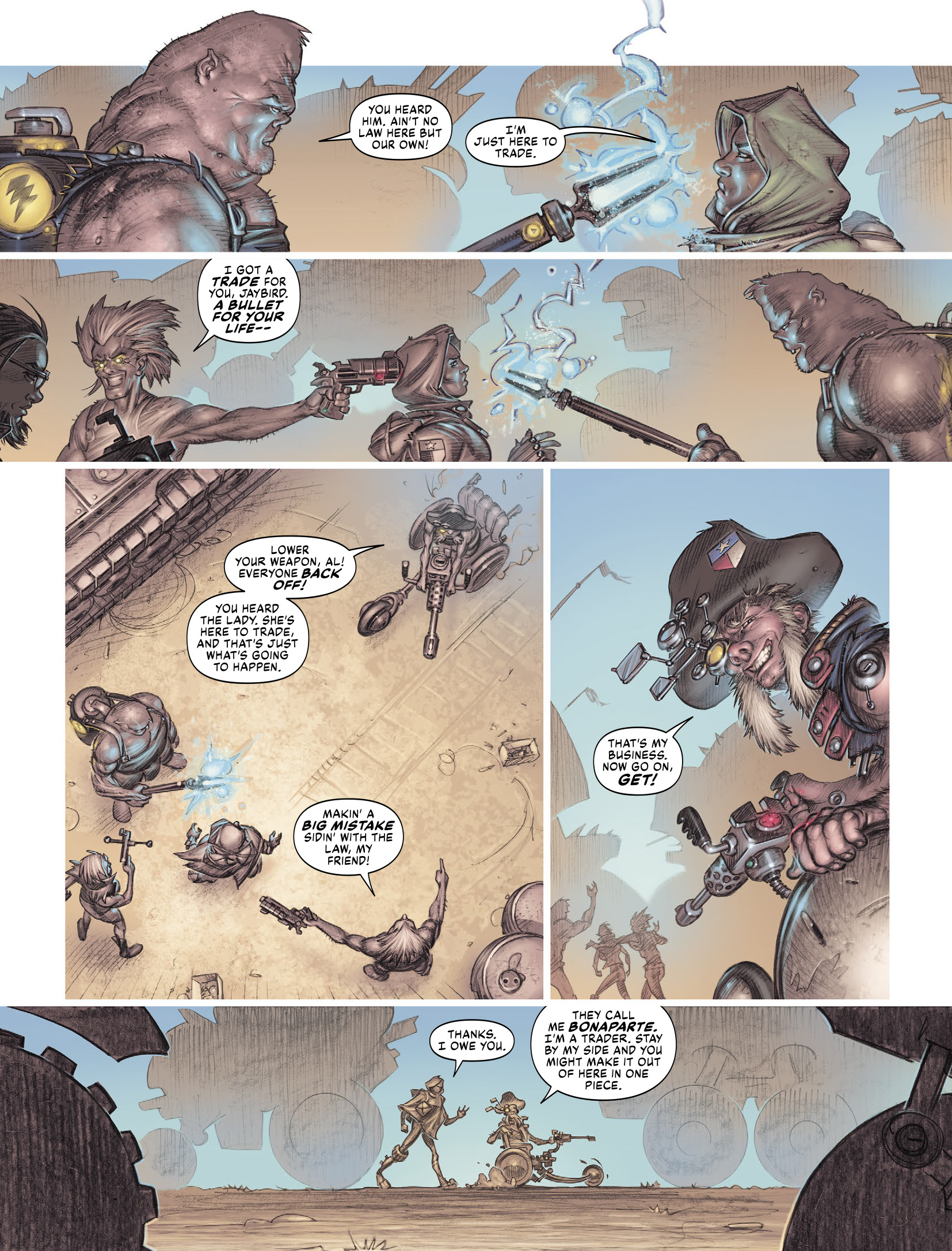 Judge Dredd Megazine (2003-) issue 442 - Page 21