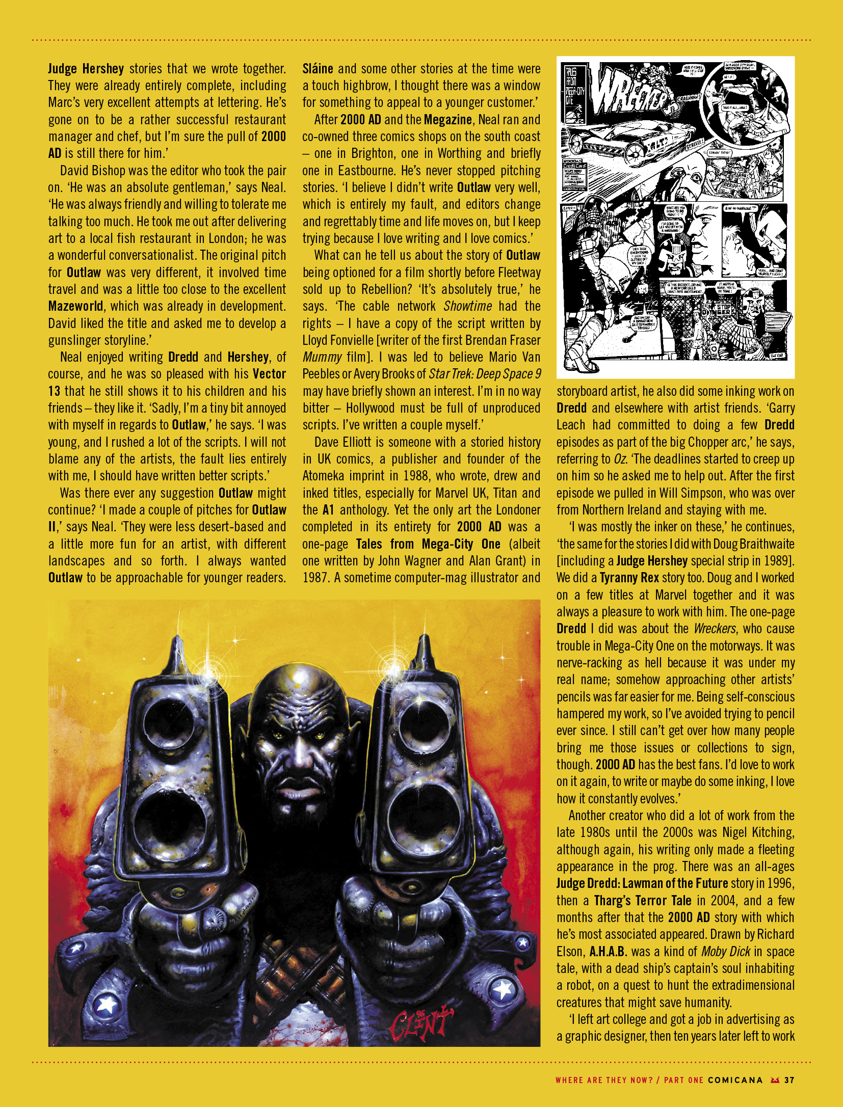 Judge Dredd Megazine (2003-) issue 442 - Page 37