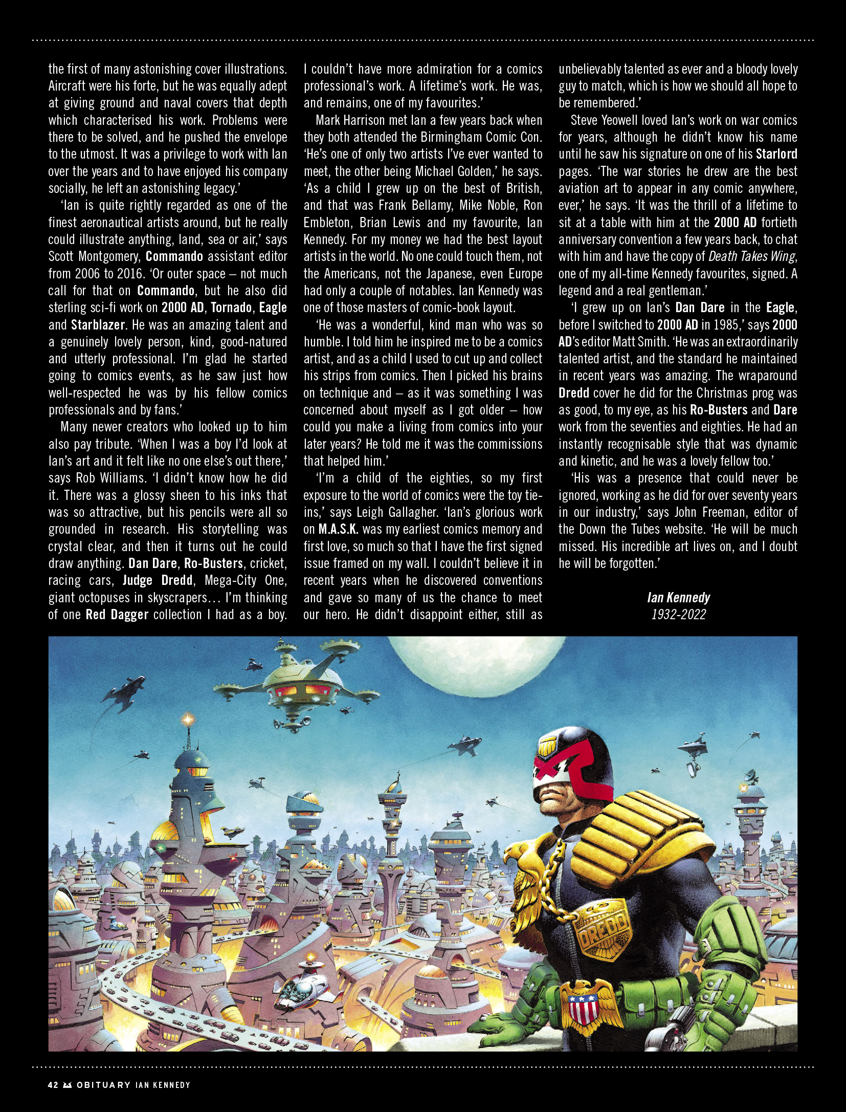 Judge Dredd Megazine (2003-) issue 442 - Page 42