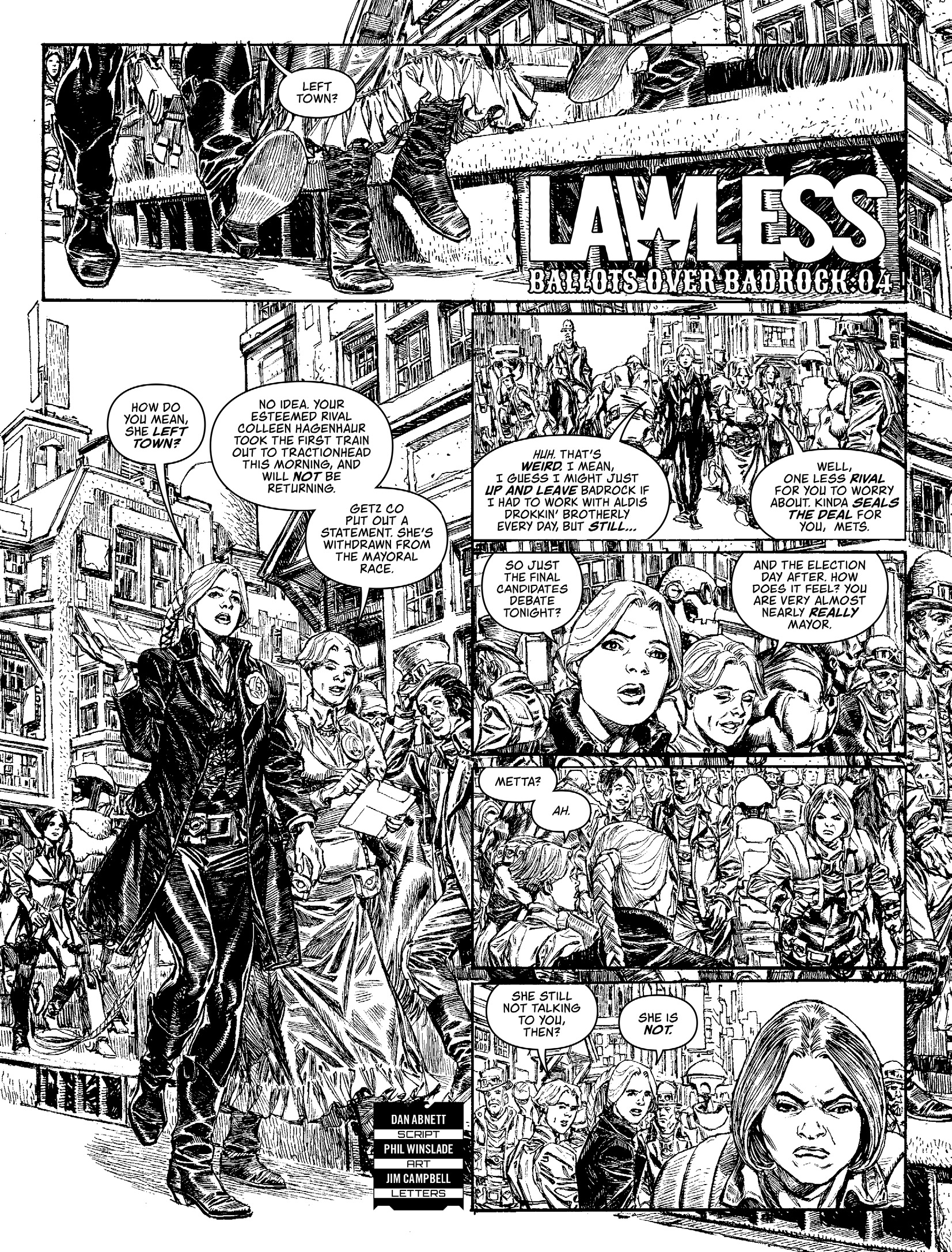 Judge Dredd Megazine (2003-) issue 442 - Page 45