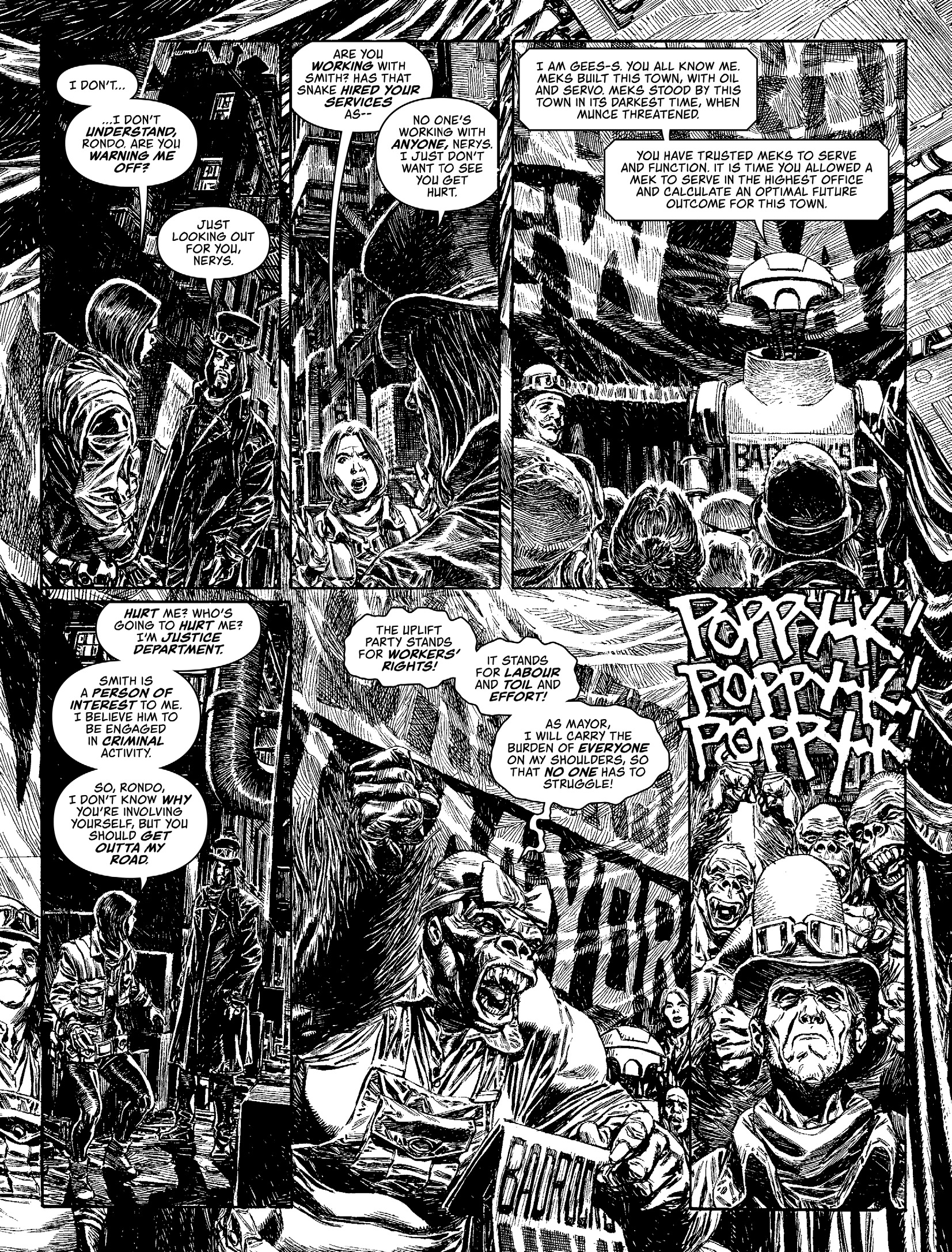 Judge Dredd Megazine (2003-) issue 442 - Page 51