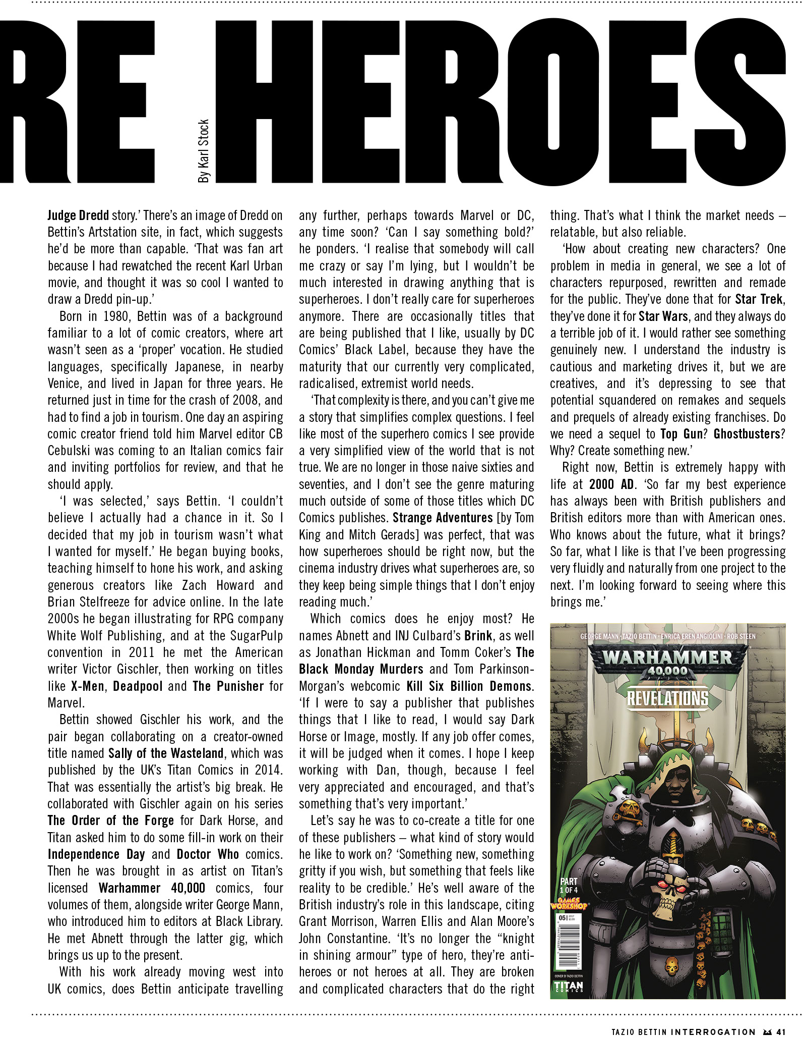 Judge Dredd Megazine (2003-) issue 444 - Page 41