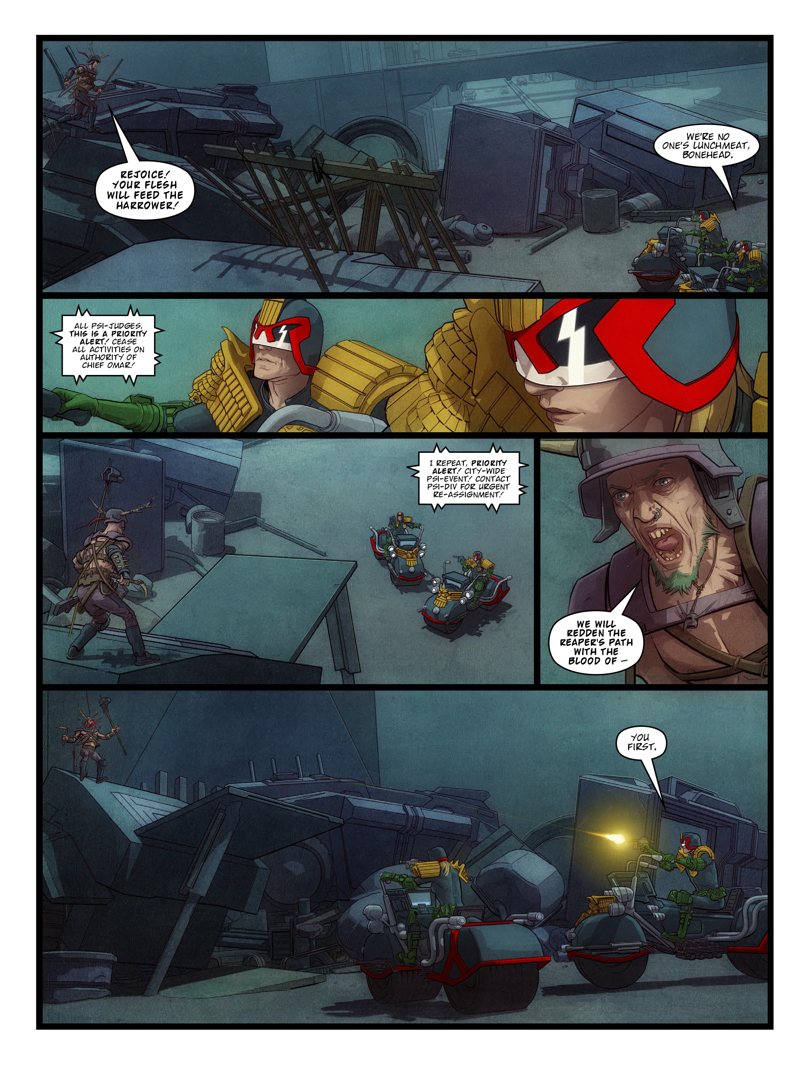 Judge Dredd Megazine (2003-) issue 445 - Page 45