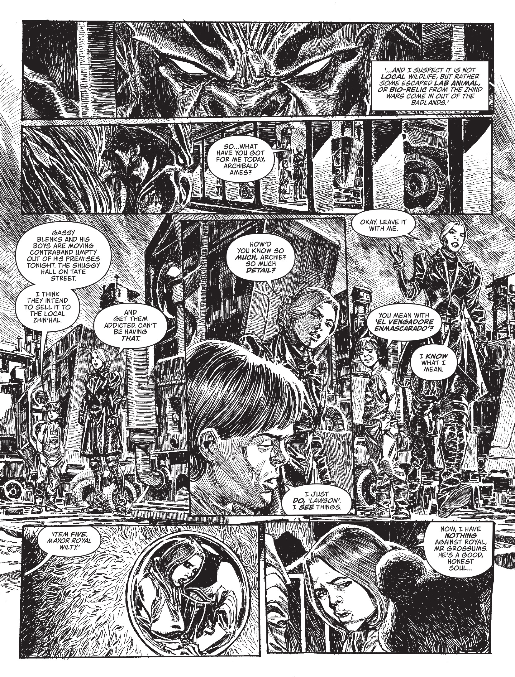 Judge Dredd Megazine (2003-) issue 445 - Page 57