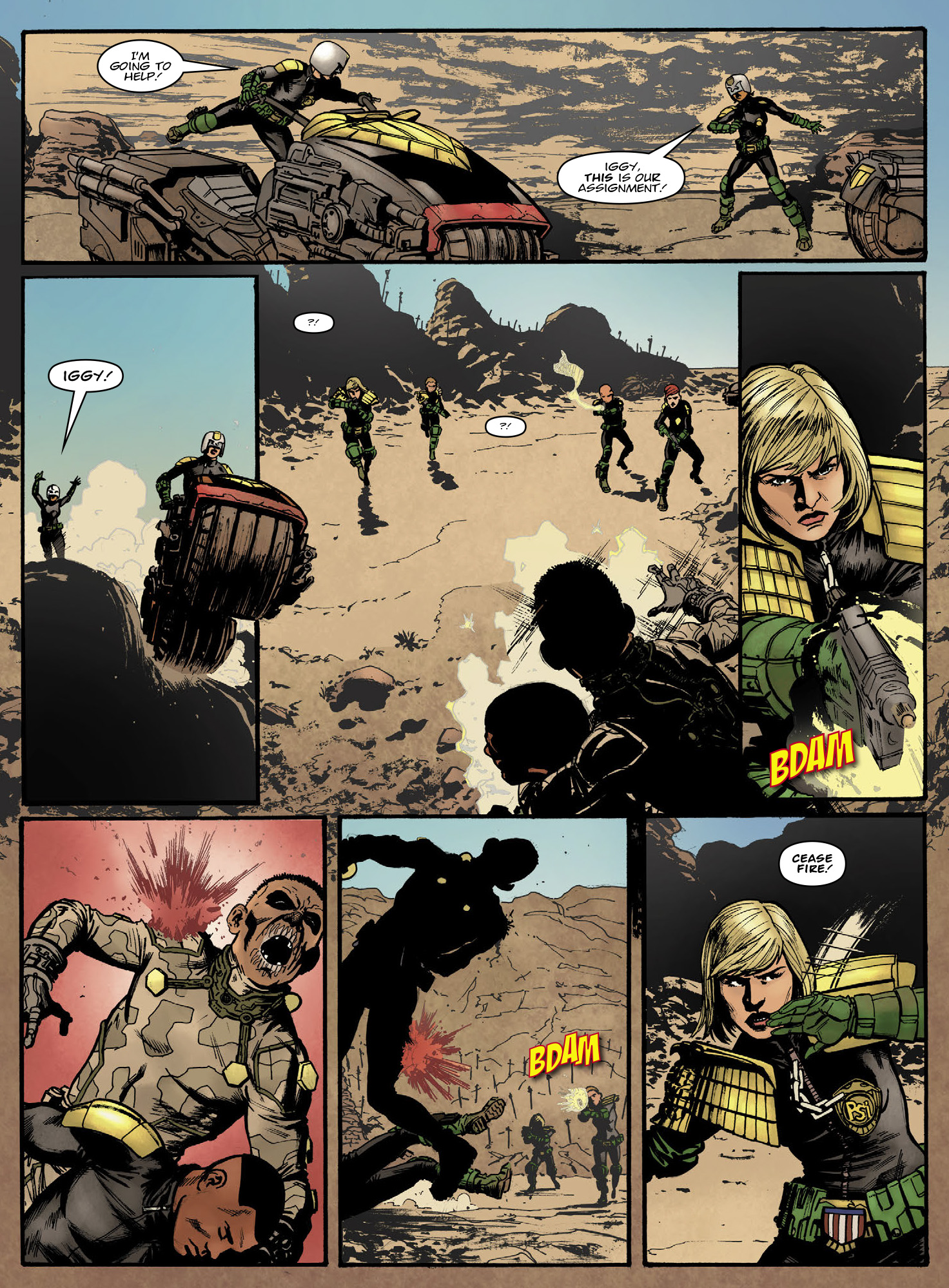 Judge Dredd Megazine (2003-) issue 445 - Page 90