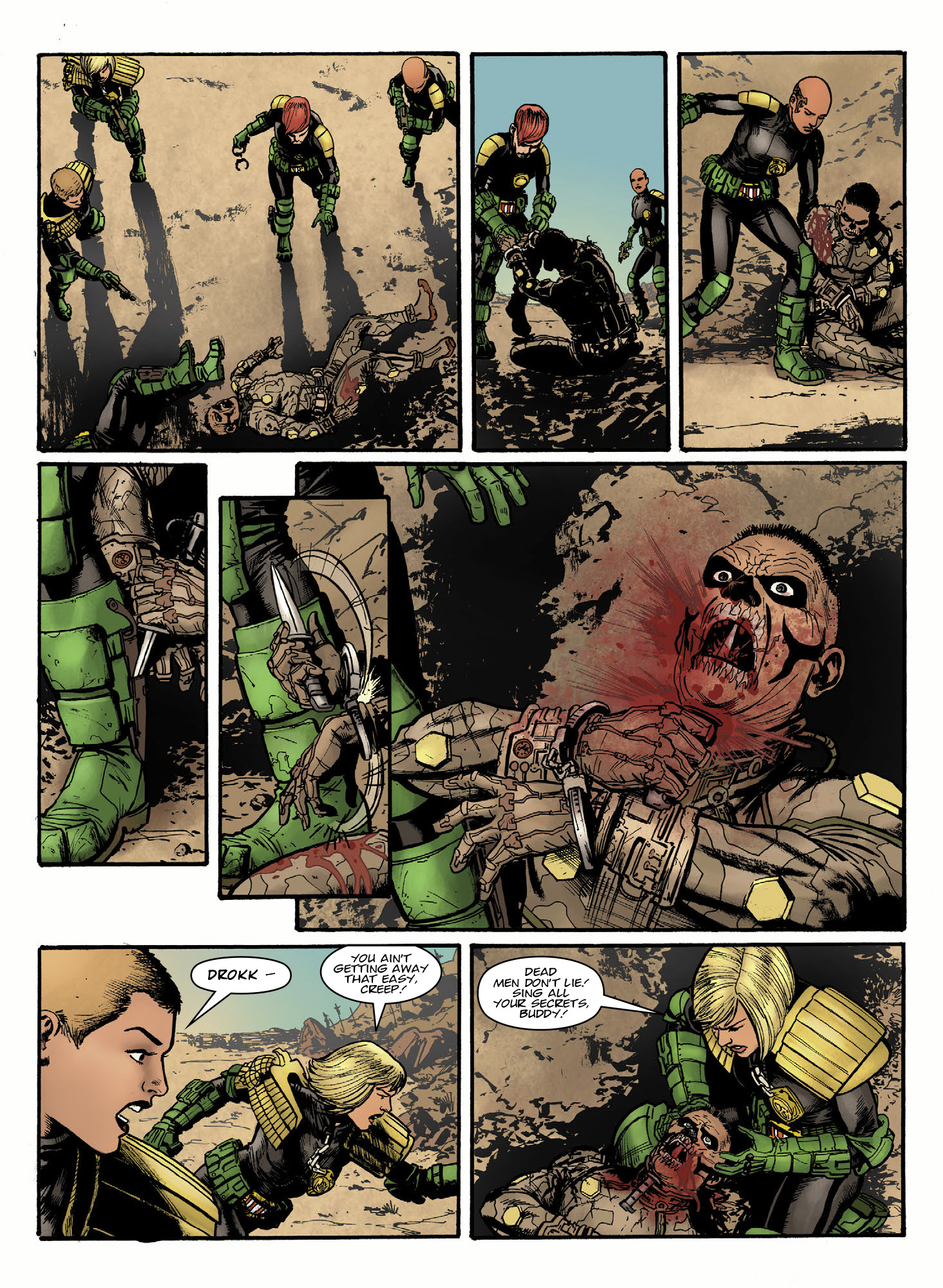 Judge Dredd Megazine (2003-) issue 445 - Page 91