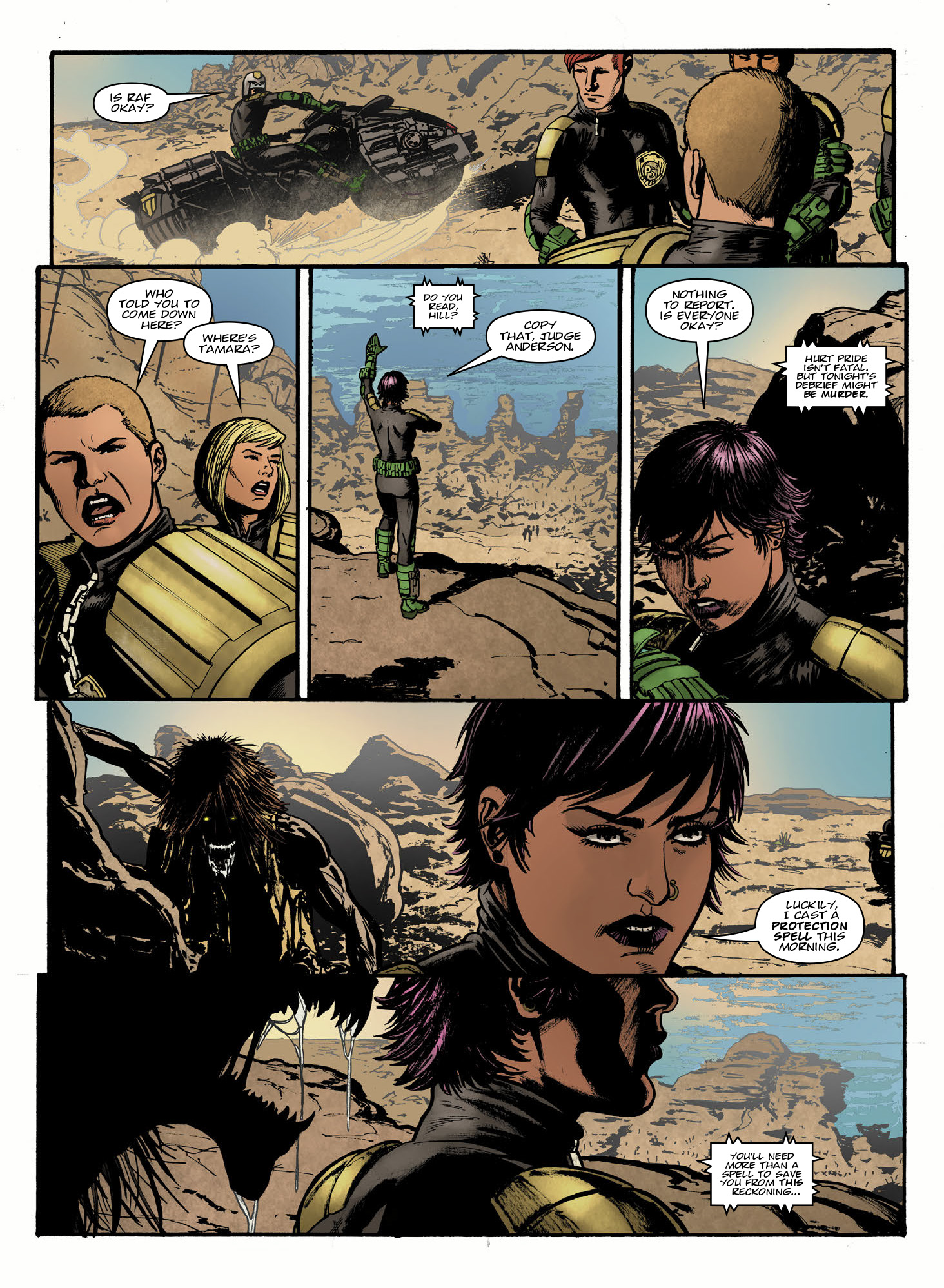 Judge Dredd Megazine (2003-) issue 445 - Page 93