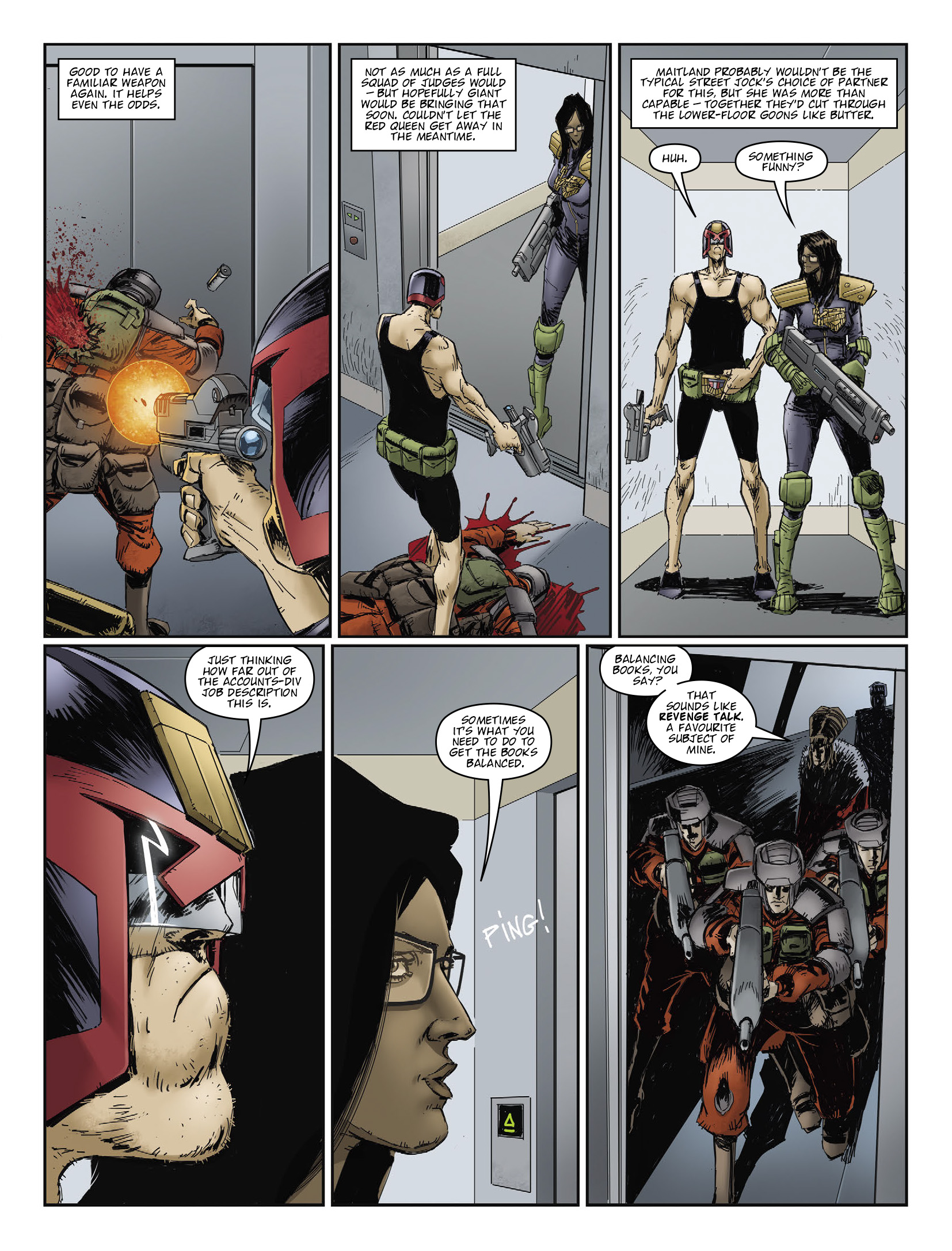 Judge Dredd Megazine (2003-) issue 446 - Page 9