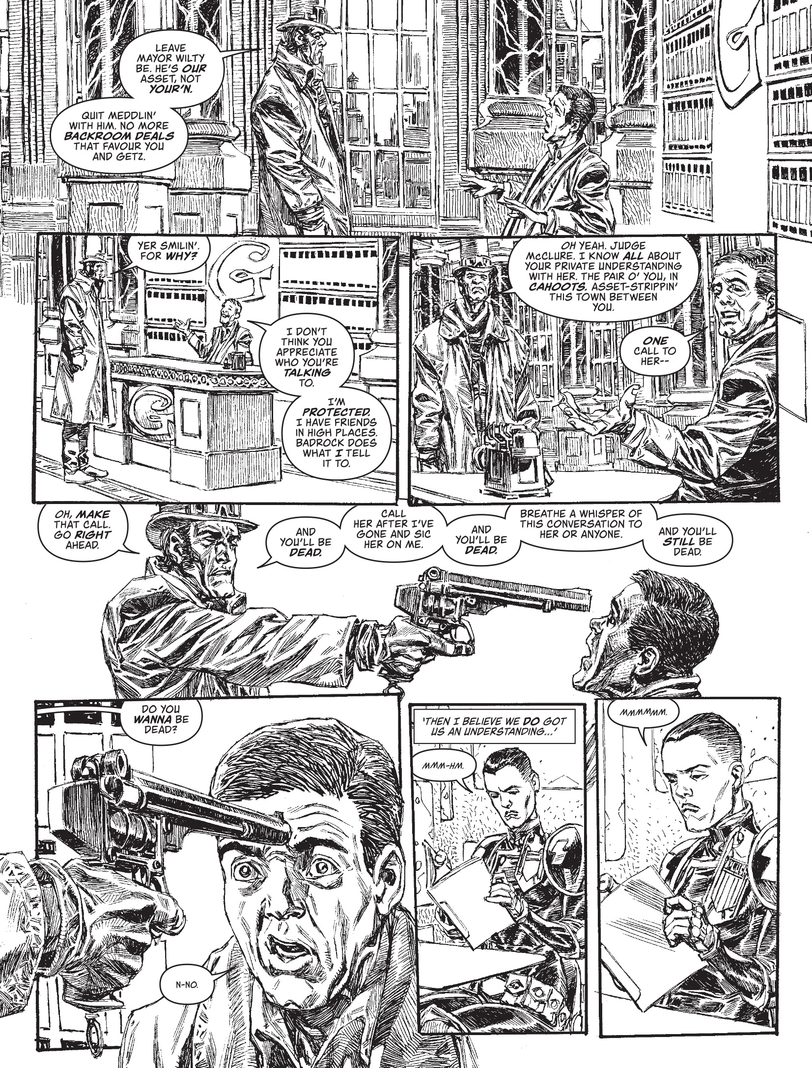 Judge Dredd Megazine (2003-) issue 446 - Page 54