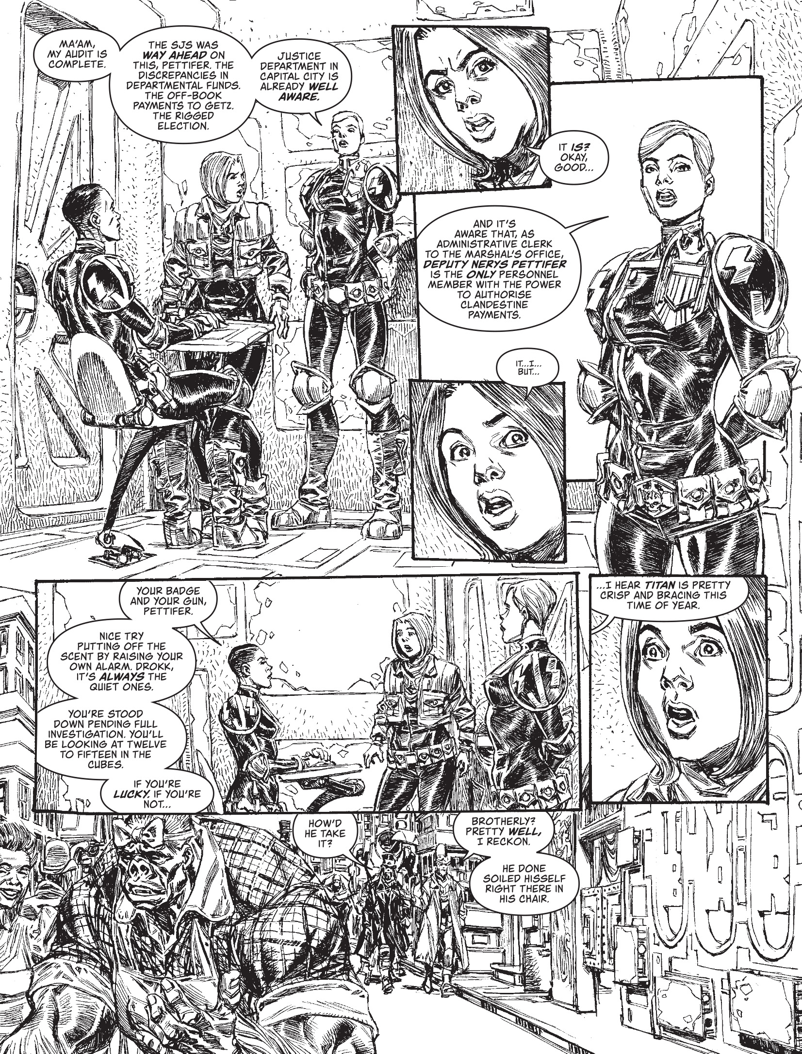 Judge Dredd Megazine (2003-) issue 446 - Page 56