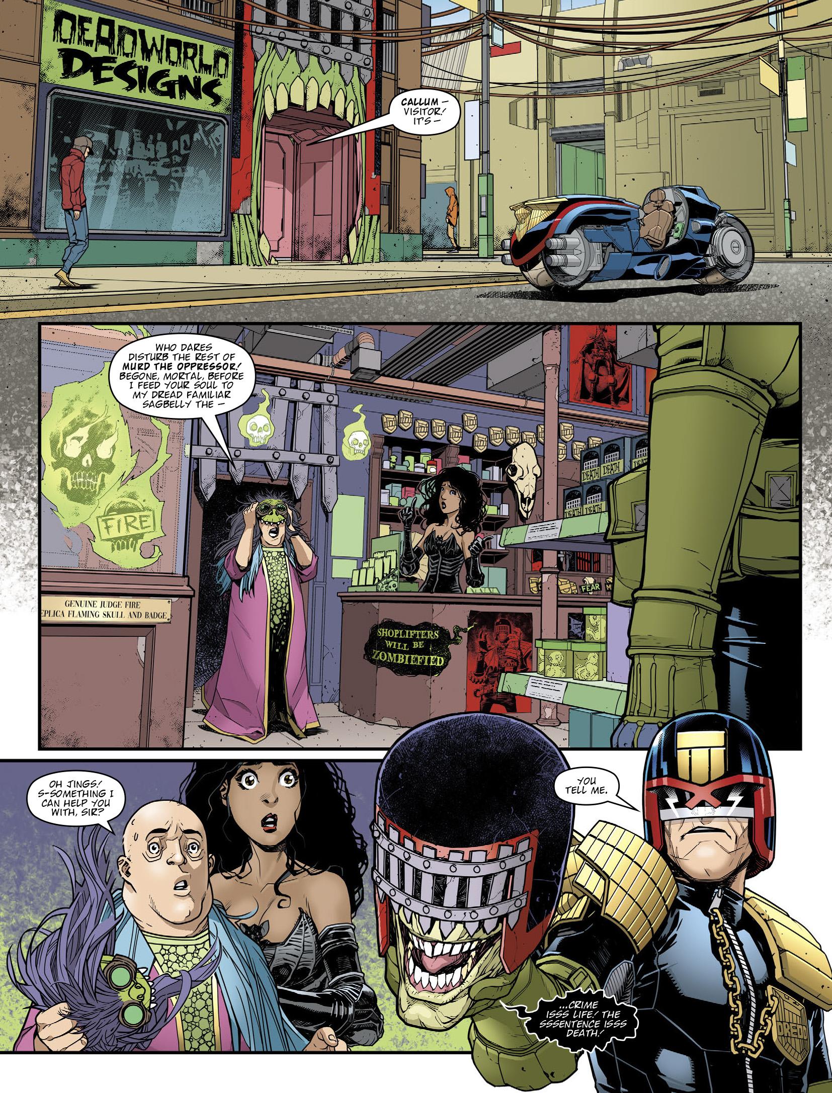 Judge Dredd Megazine (2003-) issue 447 - Page 7