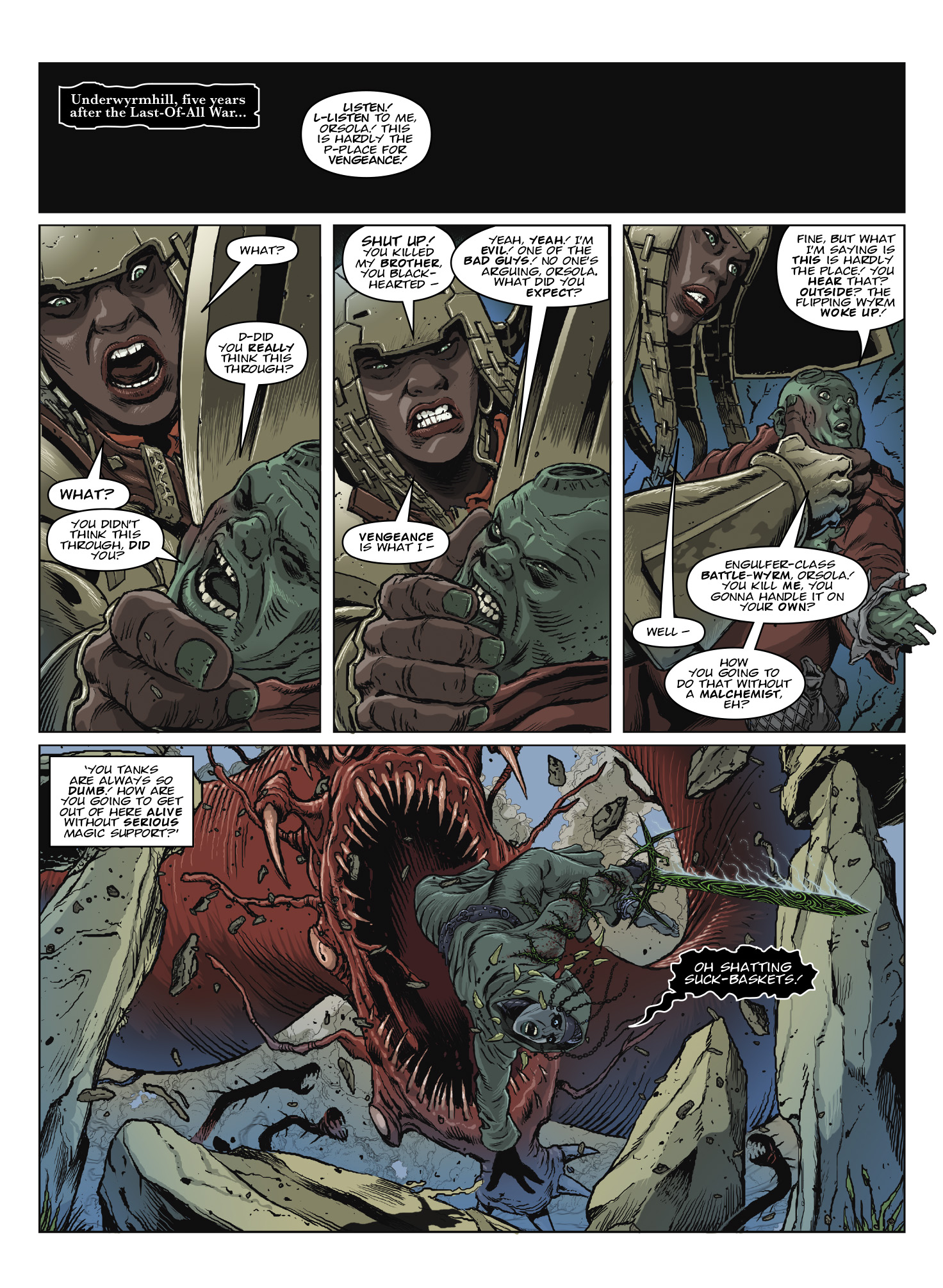 Judge Dredd Megazine (2003-) issue 447 - Page 112