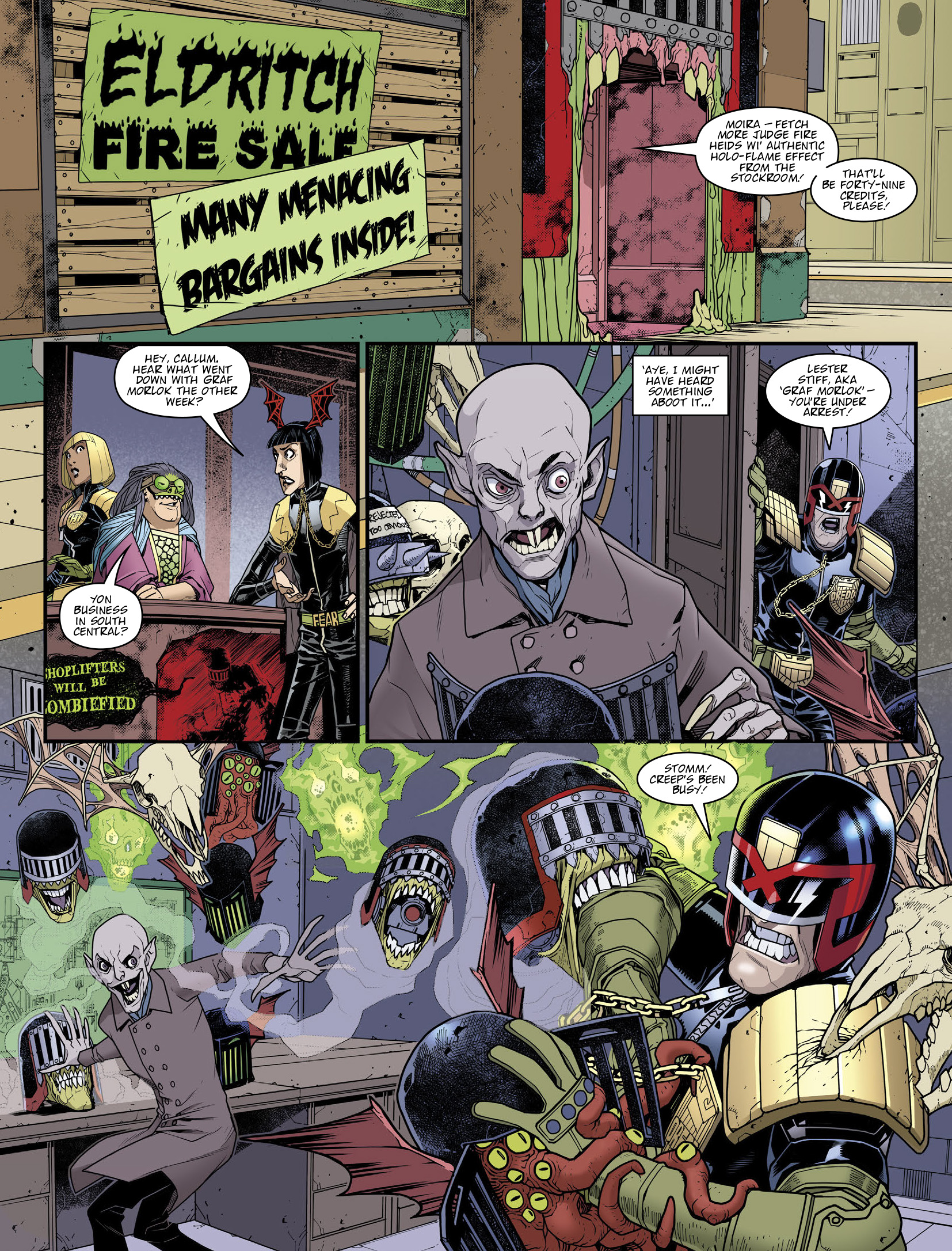 Judge Dredd Megazine (2003-) issue 447 - Page 12