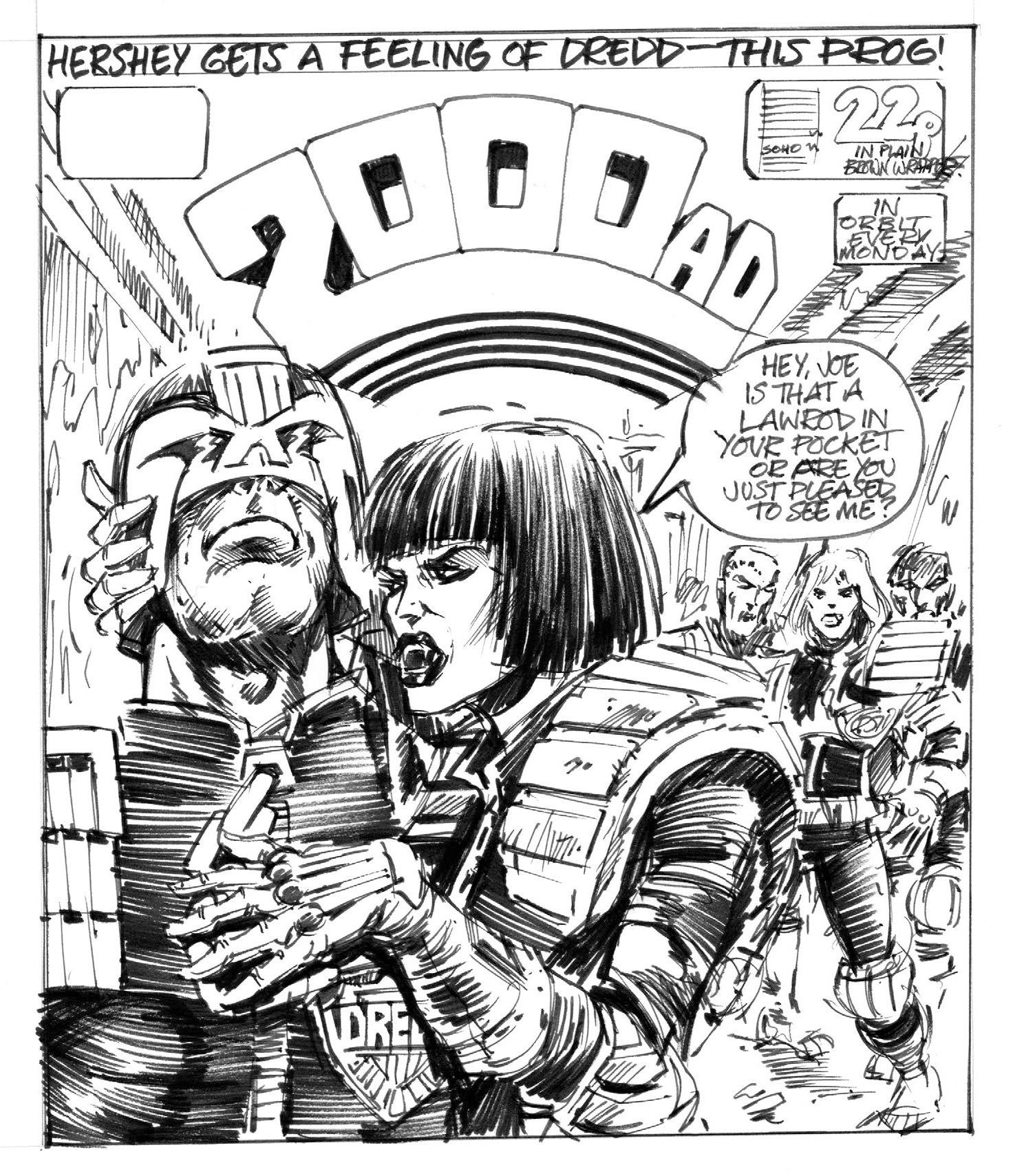 Judge Dredd Megazine (2003-) issue 448 - Page 110