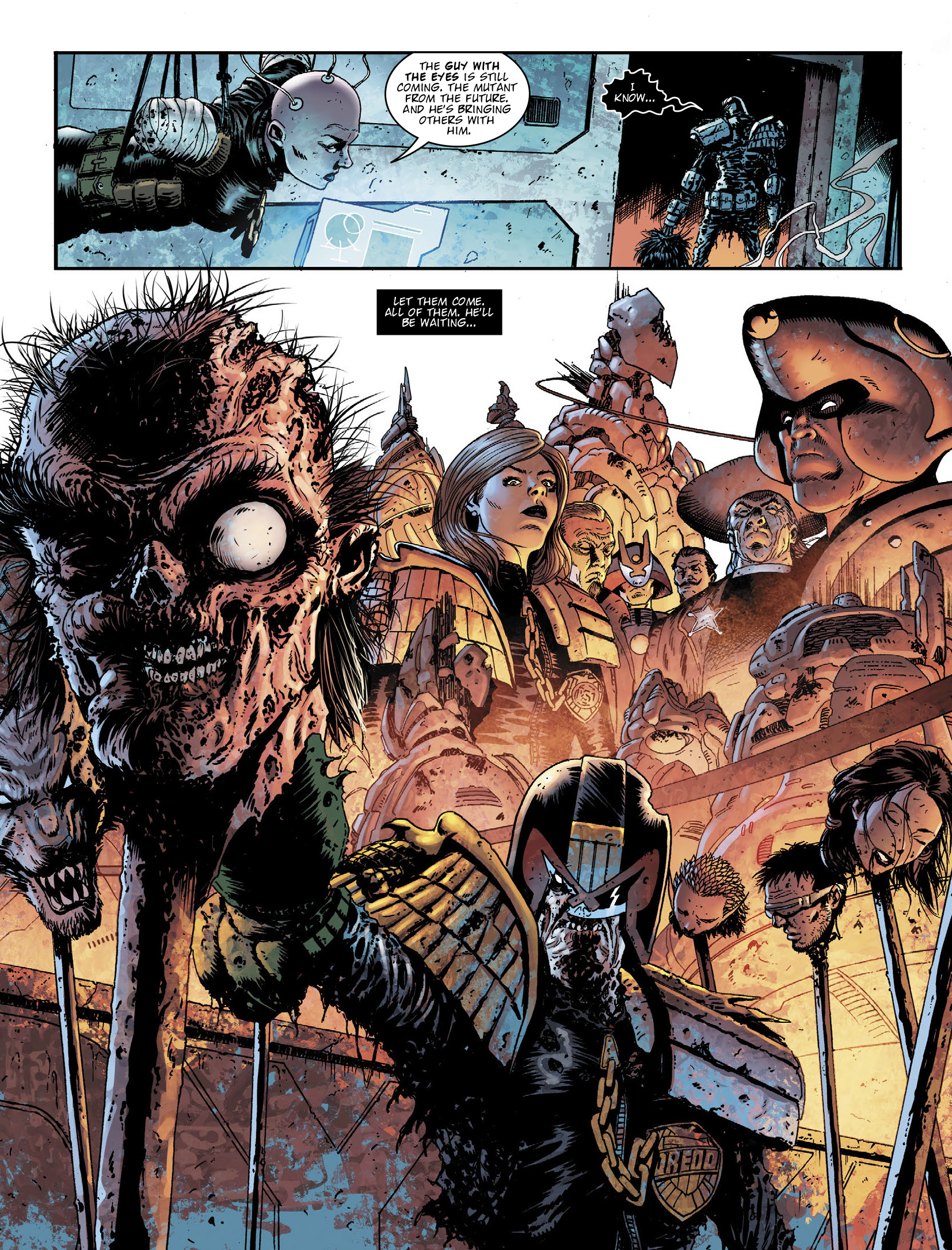 Judge Dredd Megazine (2003-) issue 448 - Page 12