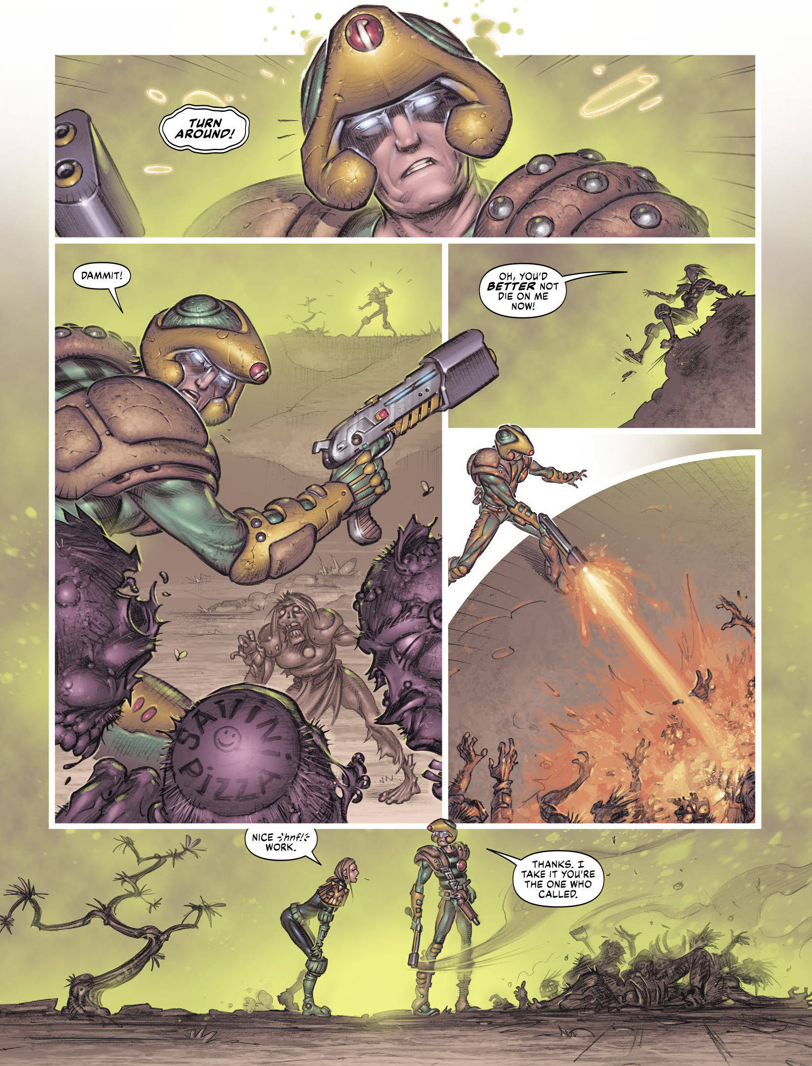 Judge Dredd Megazine (2003-) issue 448 - Page 22