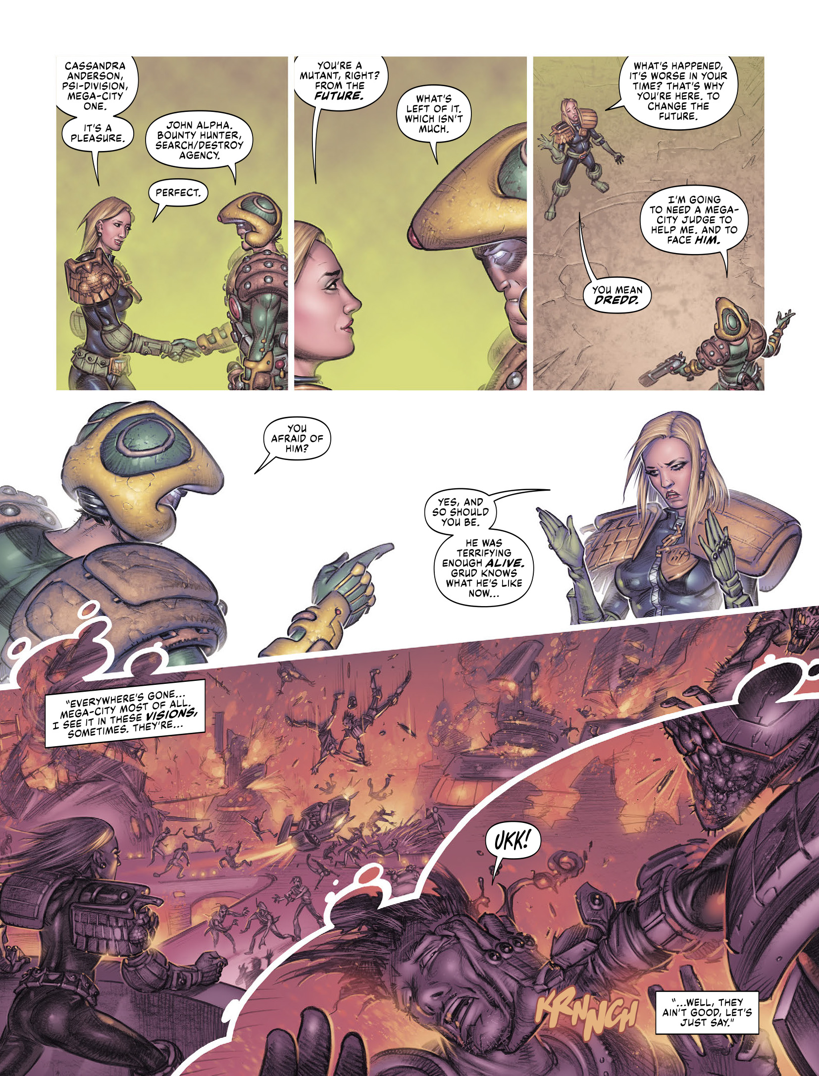 Judge Dredd Megazine (2003-) issue 448 - Page 23