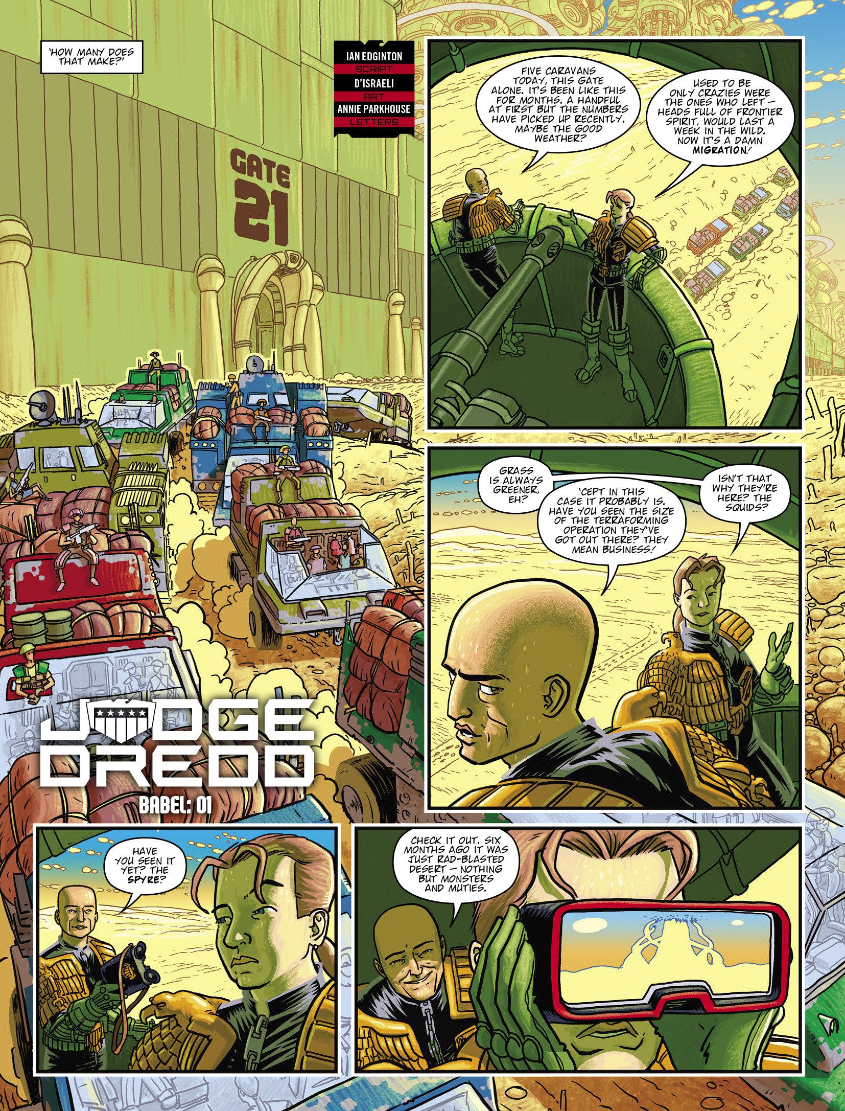 Judge Dredd Megazine (2003-) Chapter 449 - Page 1