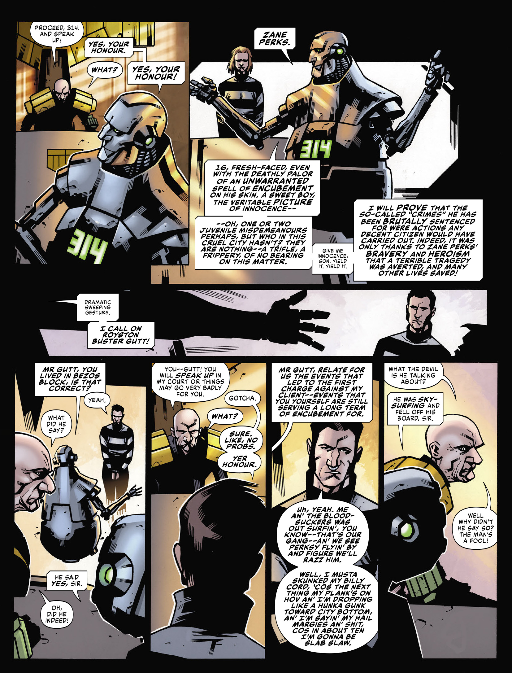 Judge Dredd Megazine (2003-) issue 449 - Page 56