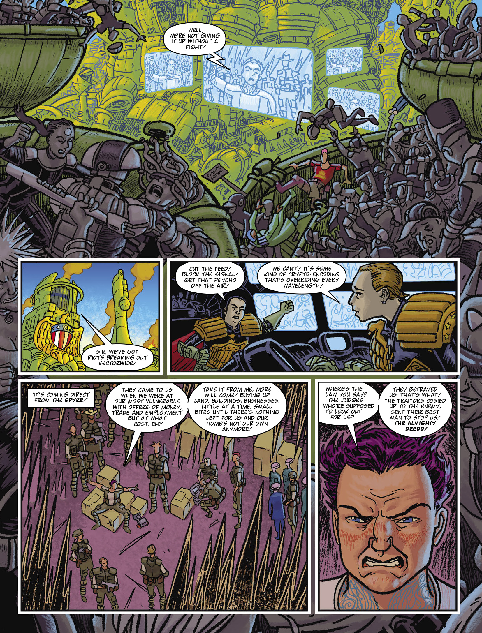 Judge Dredd Megazine (2003-) issue 450 - Page 6