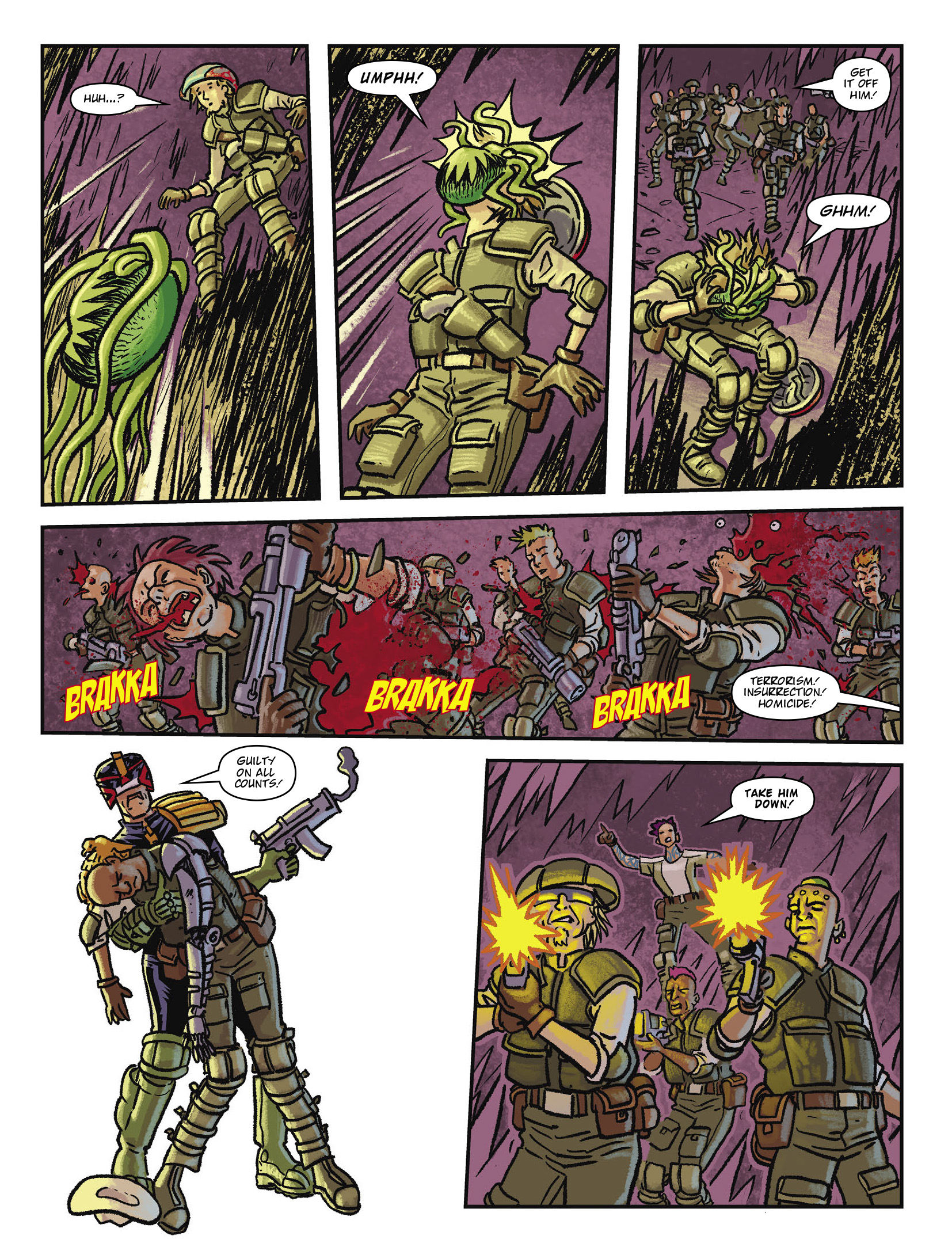 Judge Dredd Megazine (2003-) issue 450 - Page 9