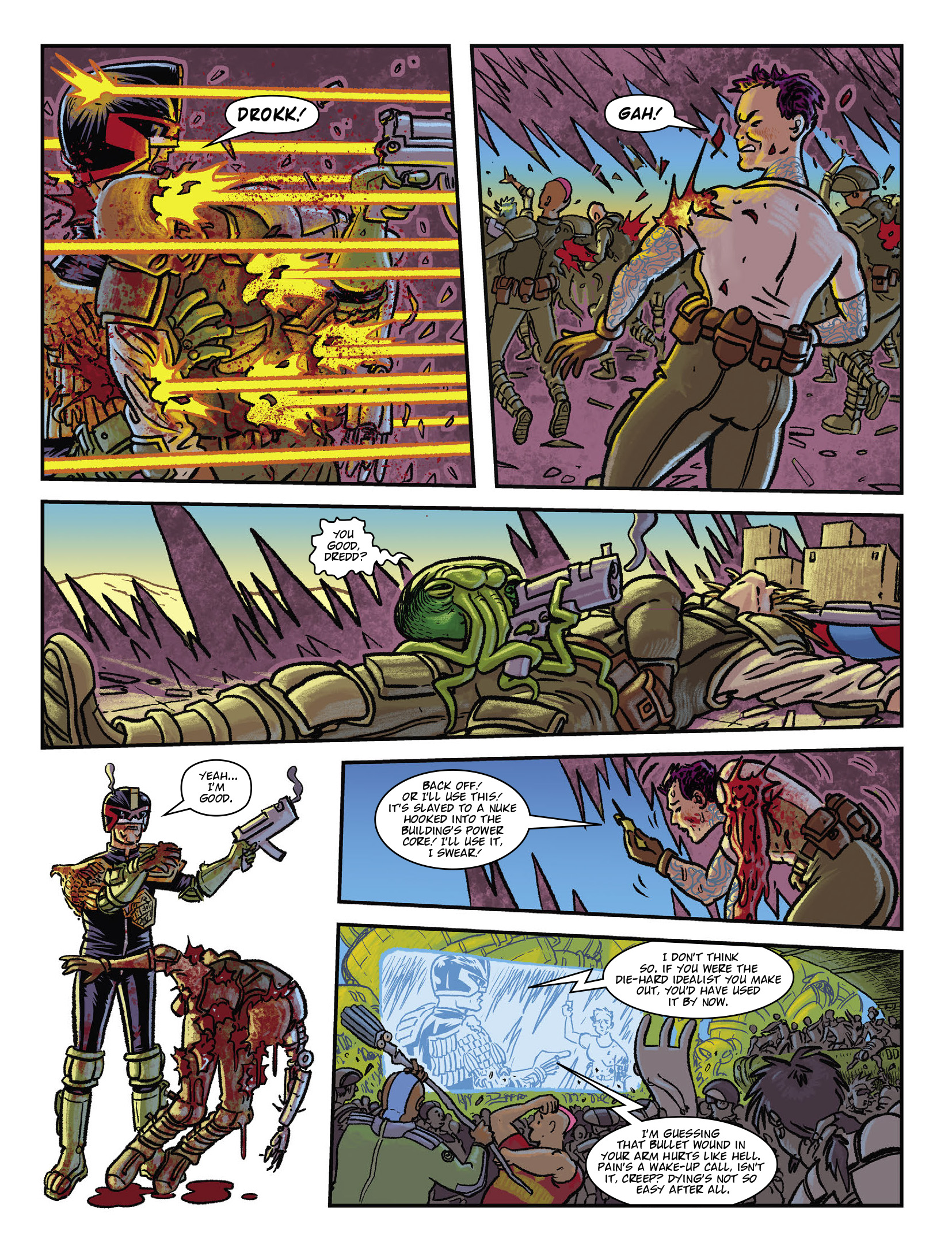 Judge Dredd Megazine (2003-) issue 450 - Page 10