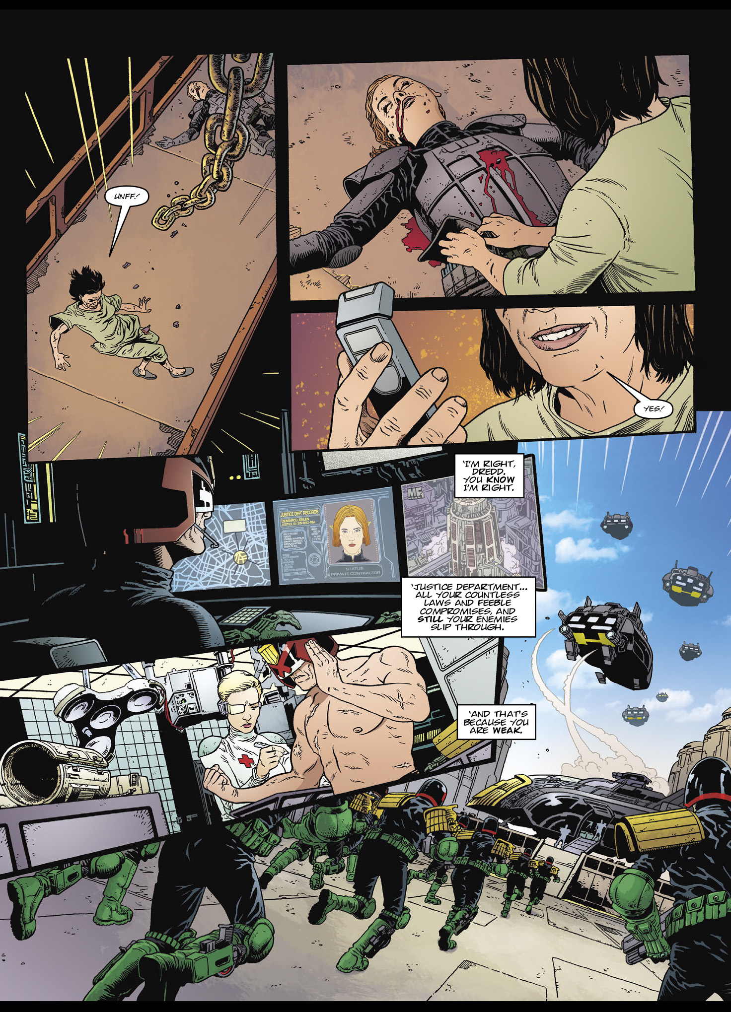 Judge Dredd Megazine (2003-) issue 450 - Page 100