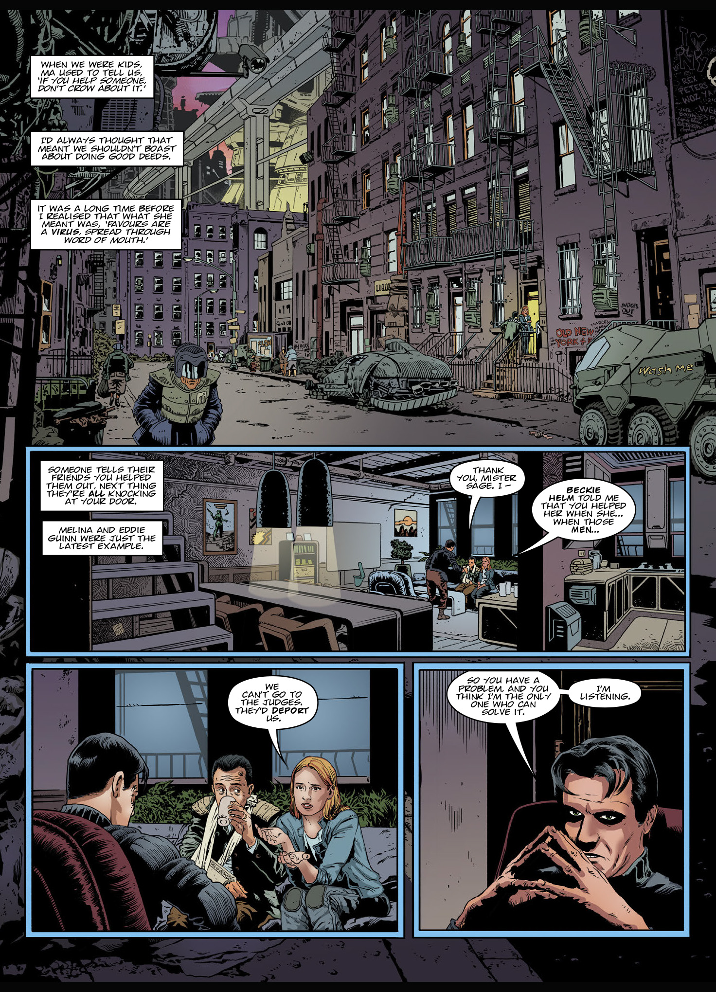 Judge Dredd Megazine (2003-) issue 450 - Page 105