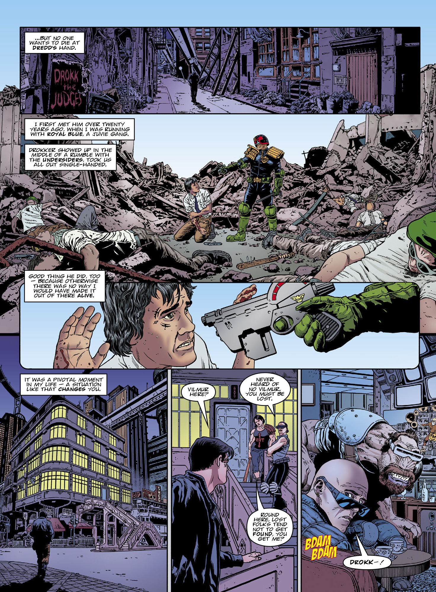 Judge Dredd Megazine (2003-) issue 450 - Page 109