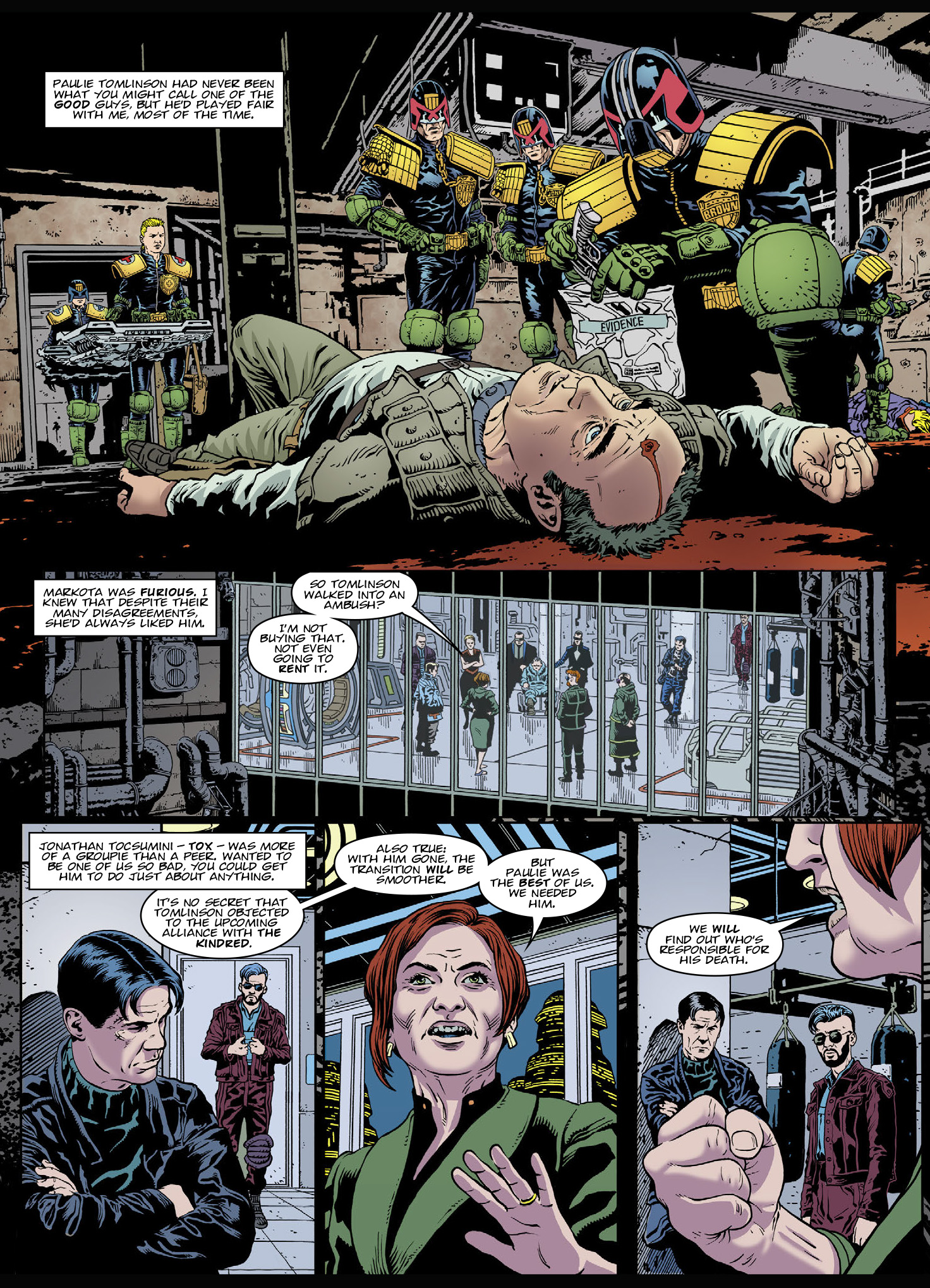 Judge Dredd Megazine (2003-) issue 450 - Page 111