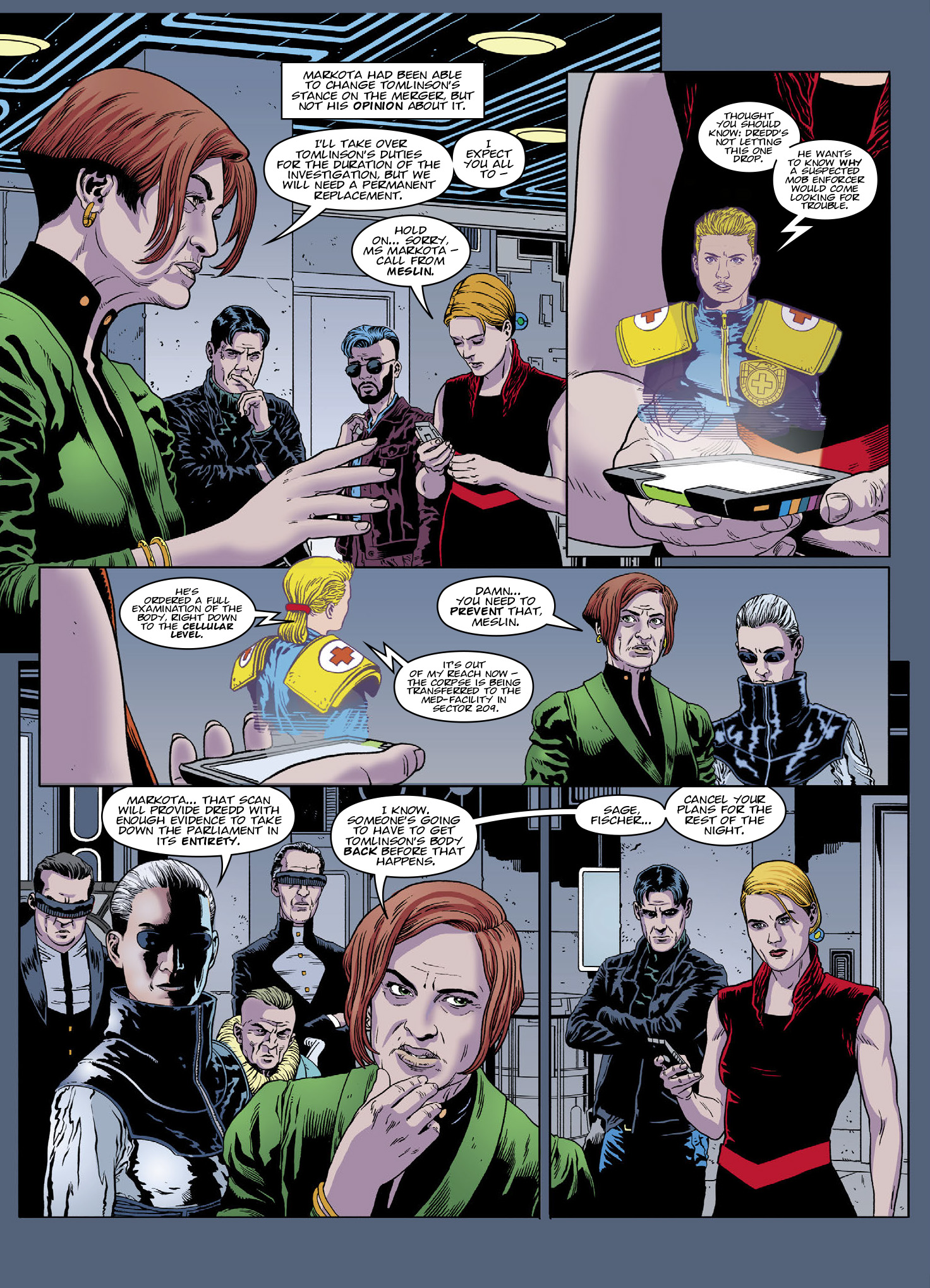 Judge Dredd Megazine (2003-) issue 450 - Page 116