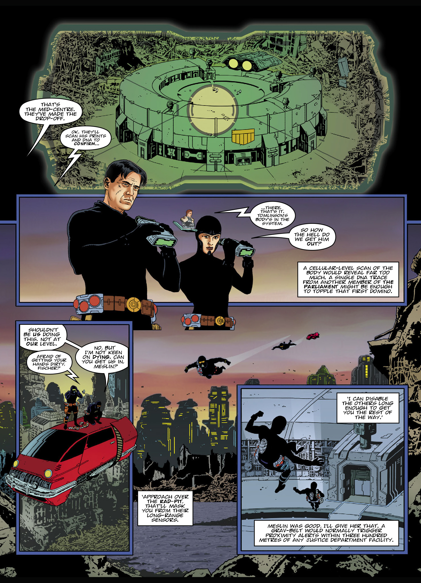 Judge Dredd Megazine (2003-) issue 450 - Page 117