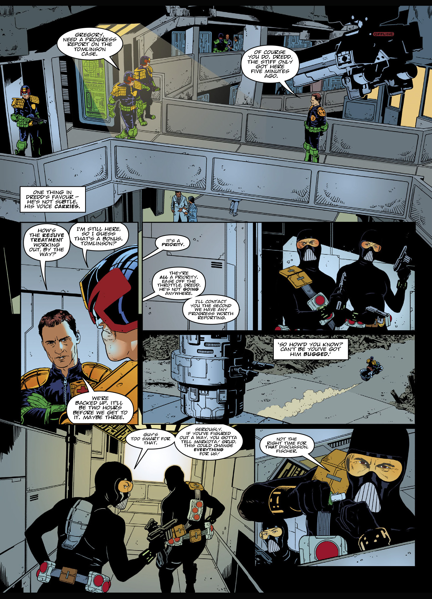 Judge Dredd Megazine (2003-) issue 450 - Page 119