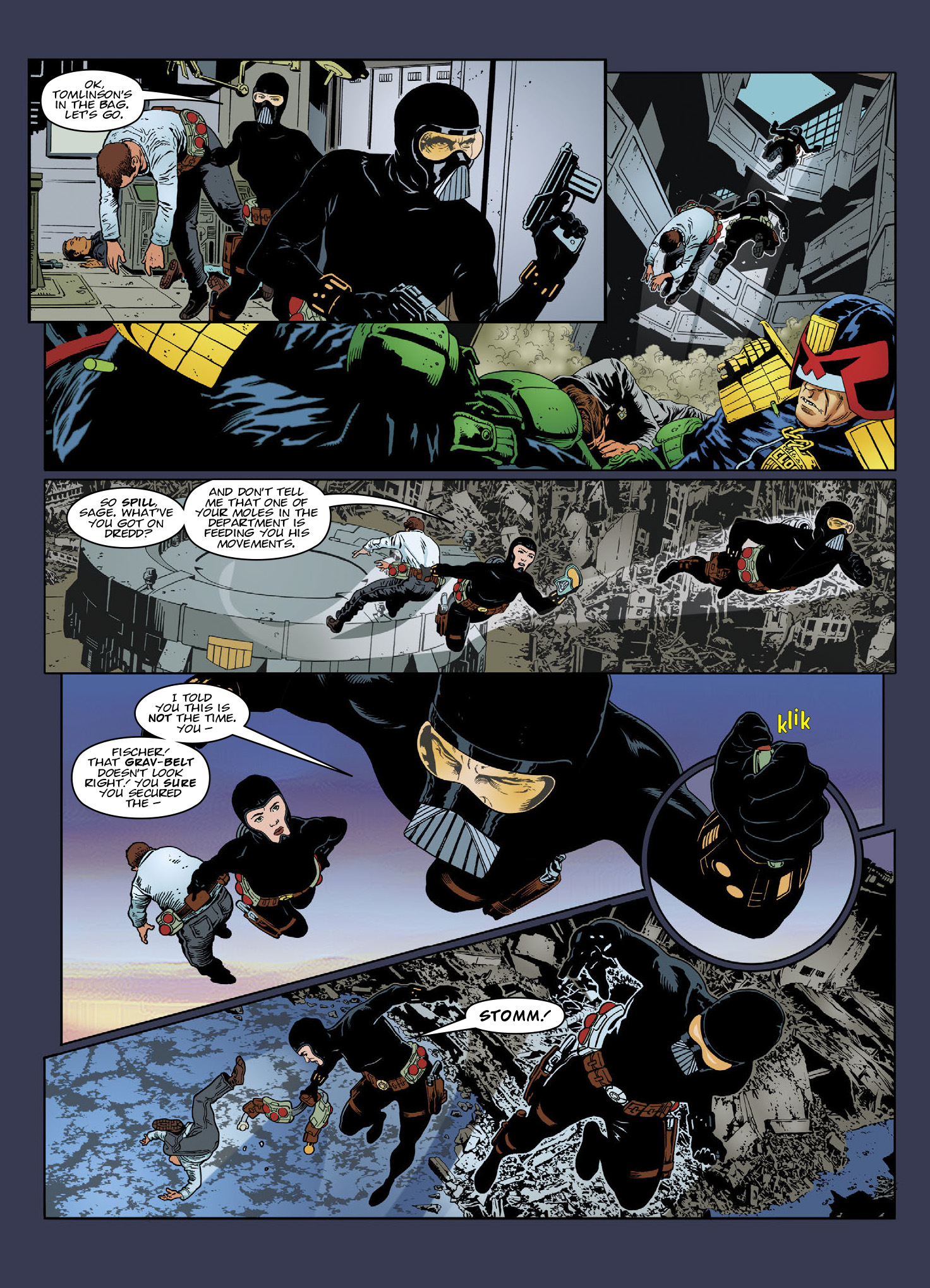 Judge Dredd Megazine (2003-) issue 450 - Page 121