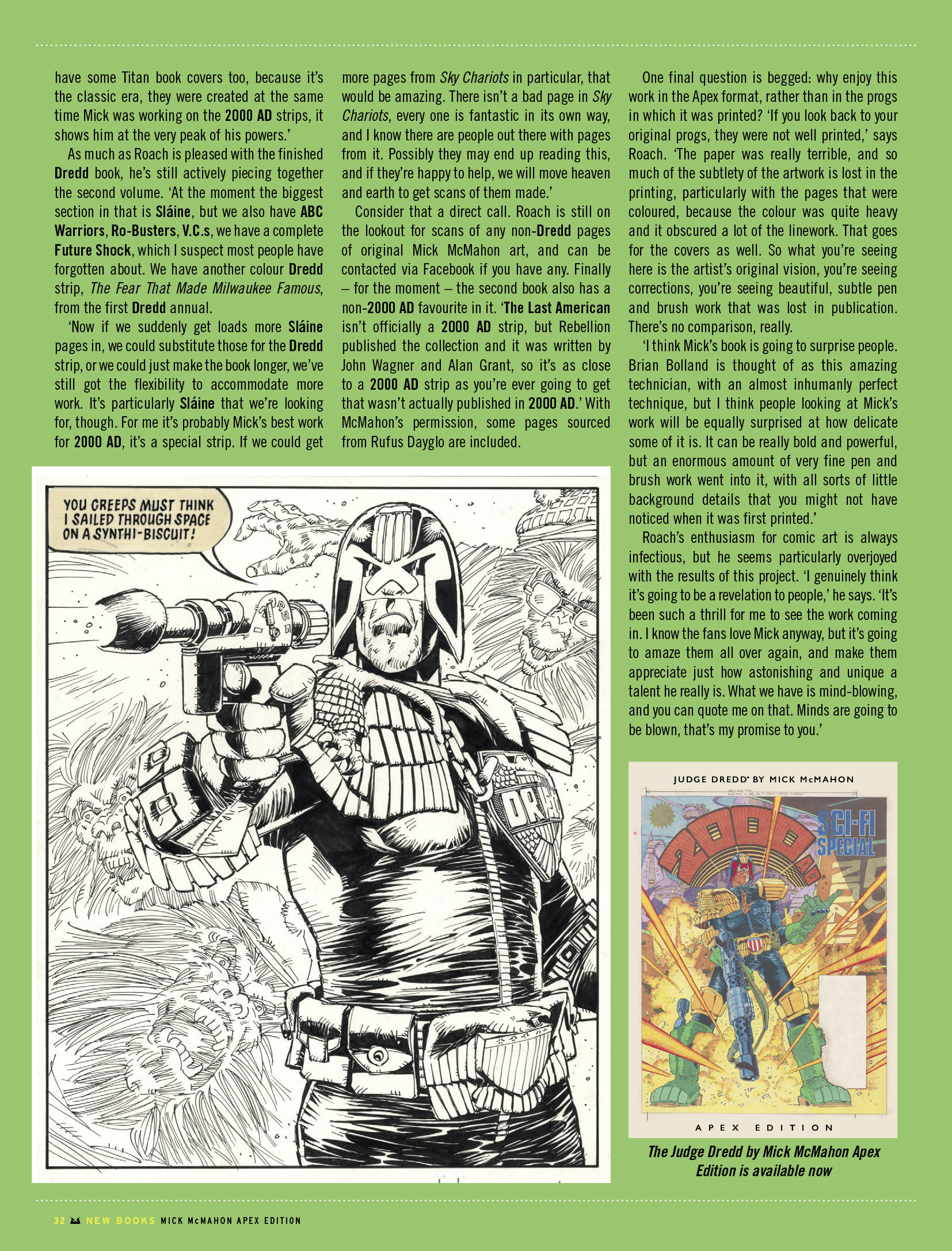 Judge Dredd Megazine (2003-) issue 450 - Page 32